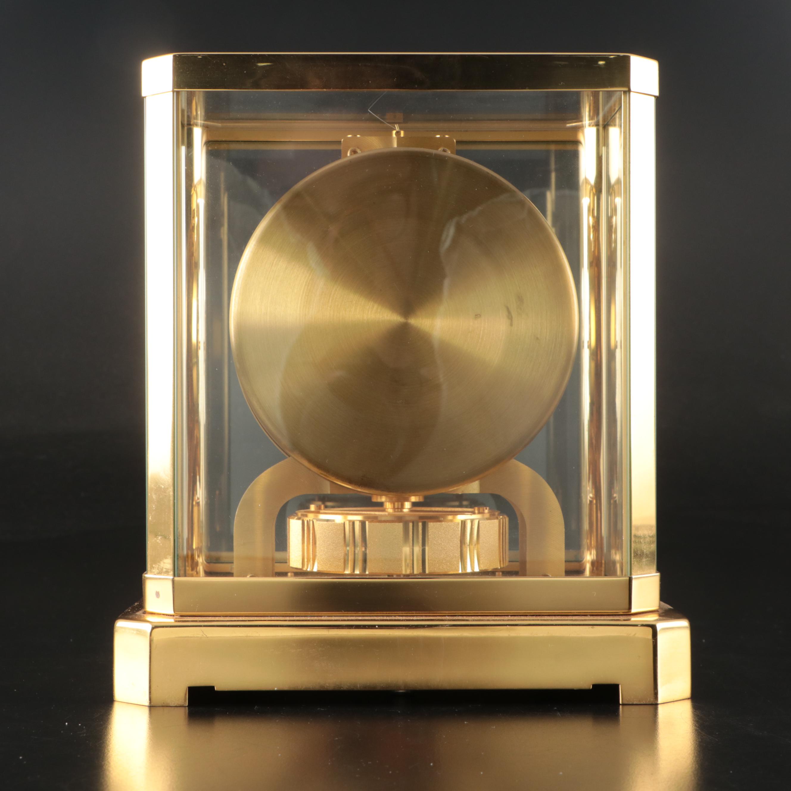 LeCoultre Atmos Brass Mantel Clock