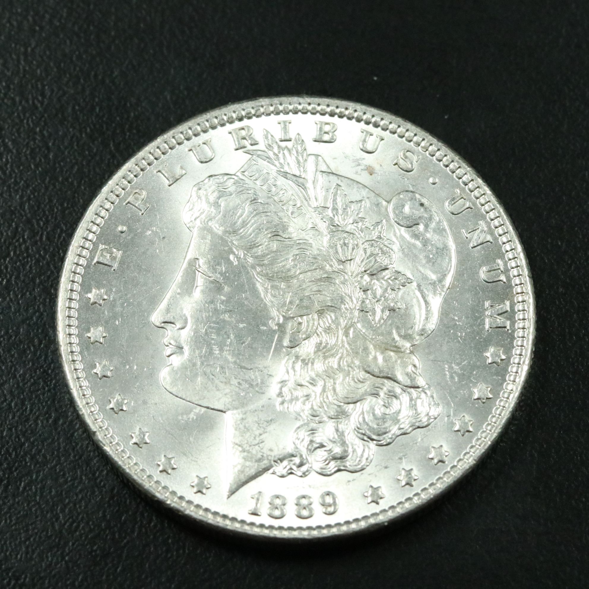 1889 Uncirculated Morgan Silver Dollar