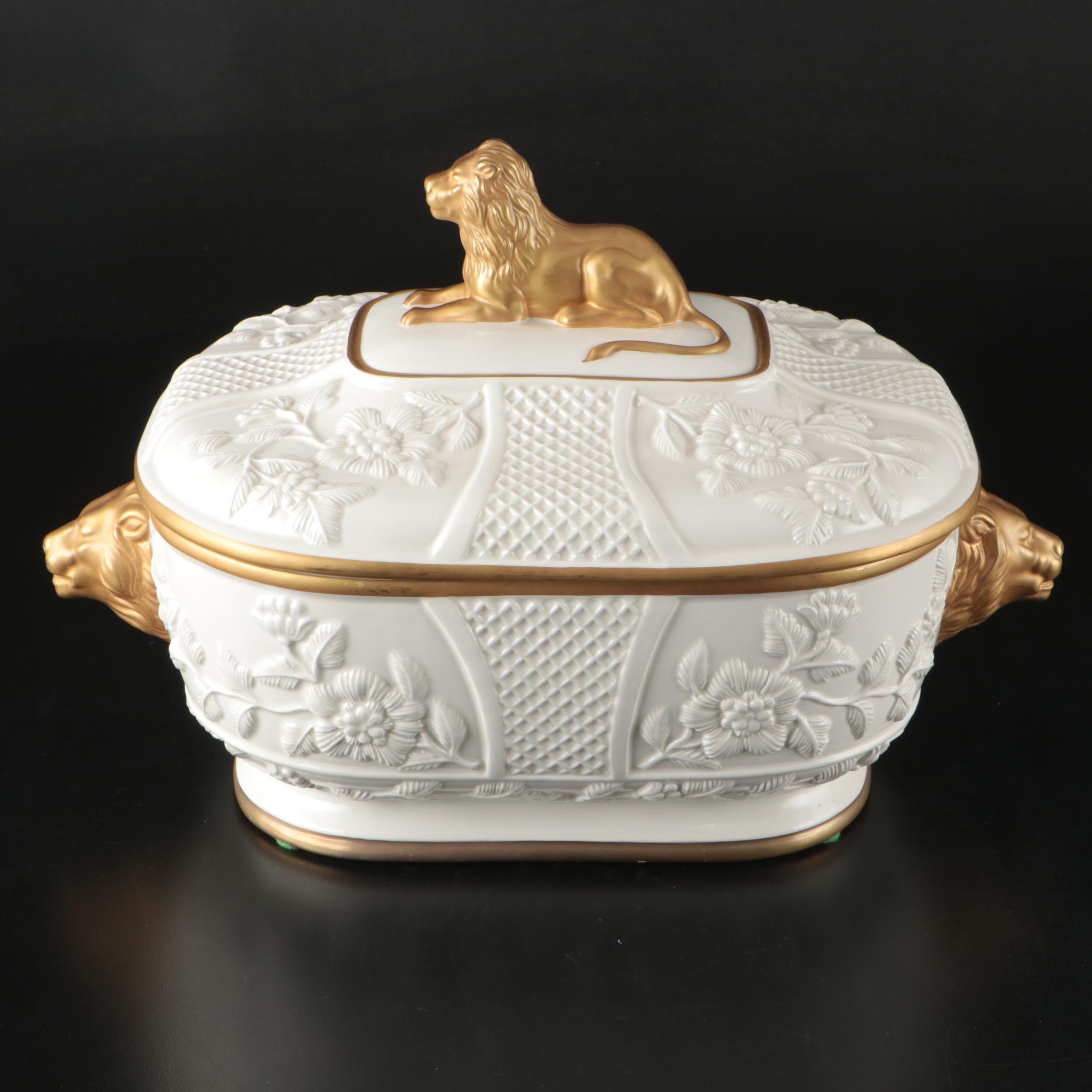 Jeanne Reed's Porcelain Lion Tureen