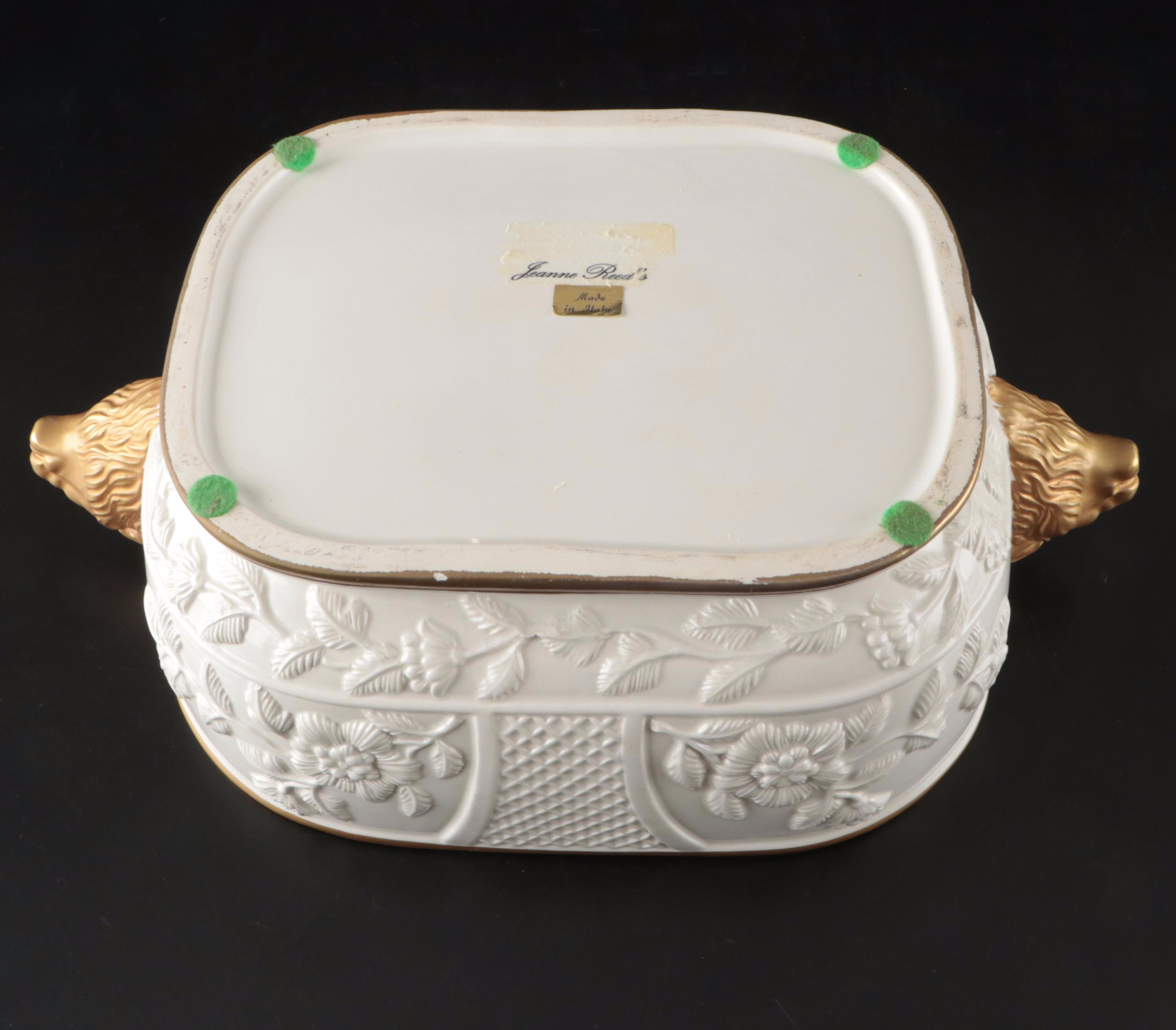 Jeanne Reed's Porcelain Lion Tureen