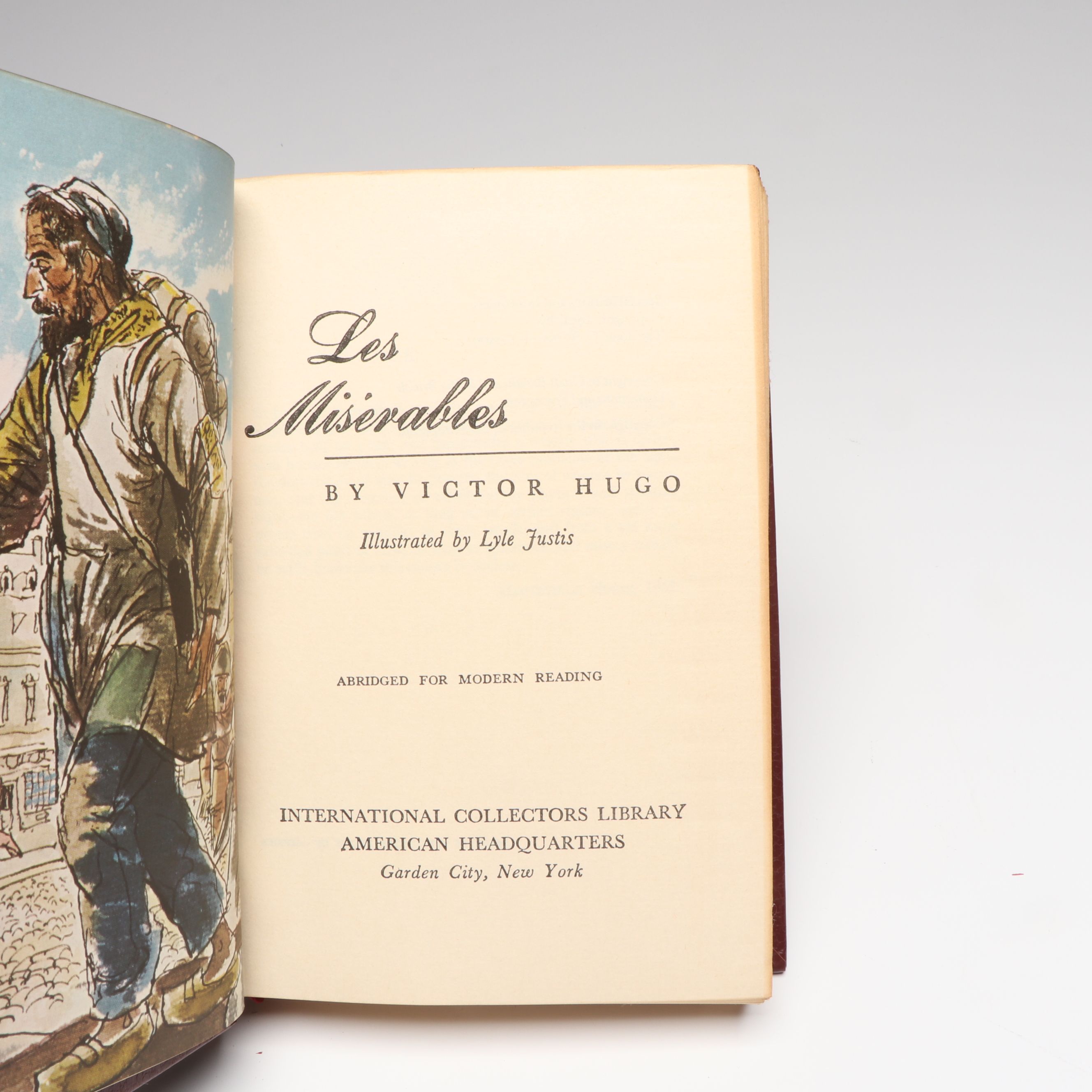 Victor Hugo's "Les Misérables" and More Literary Classics in Wood Case