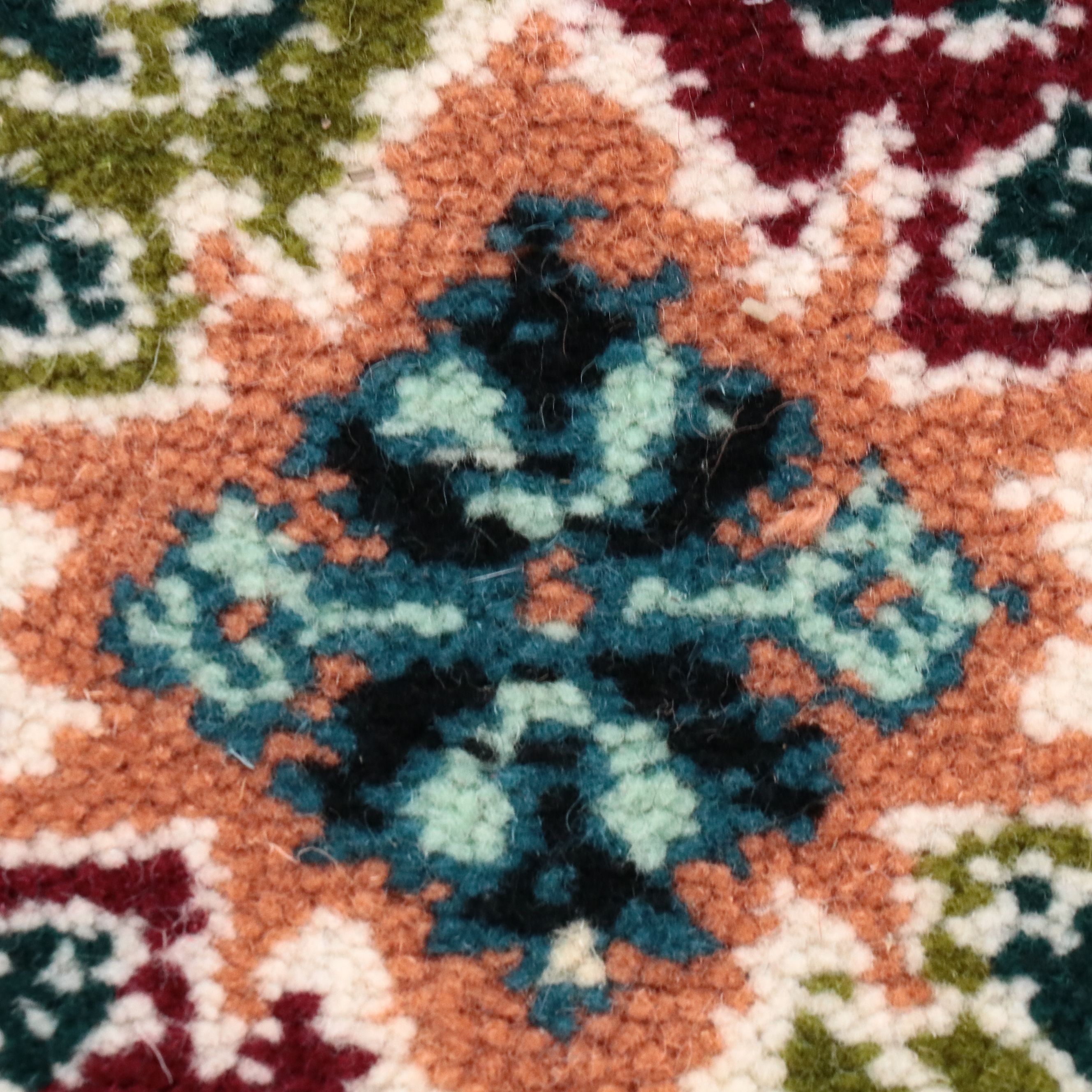 4'2 x 6'7 Hand-Knotted Moroccan Area Rug