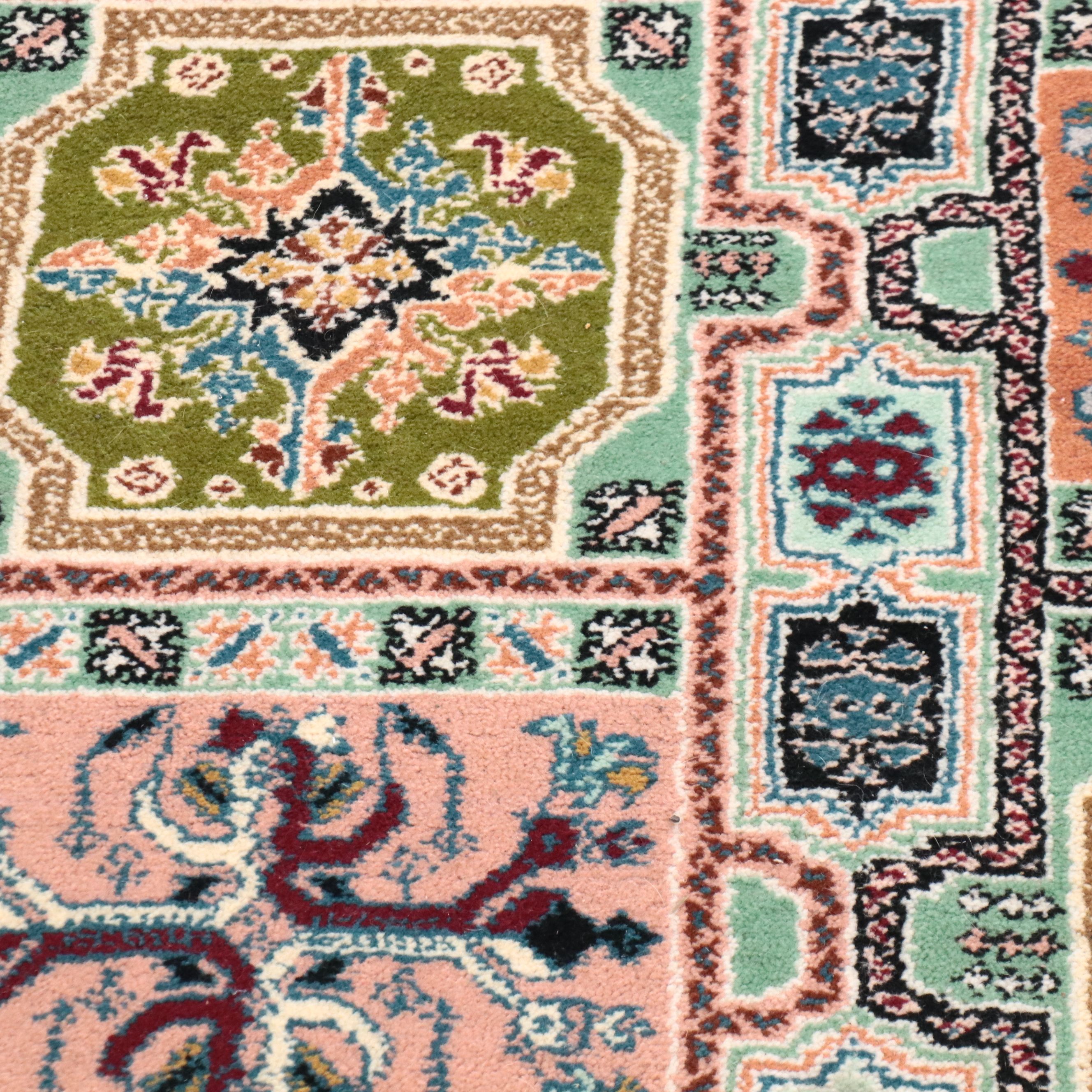 4'2 x 6'7 Hand-Knotted Moroccan Area Rug