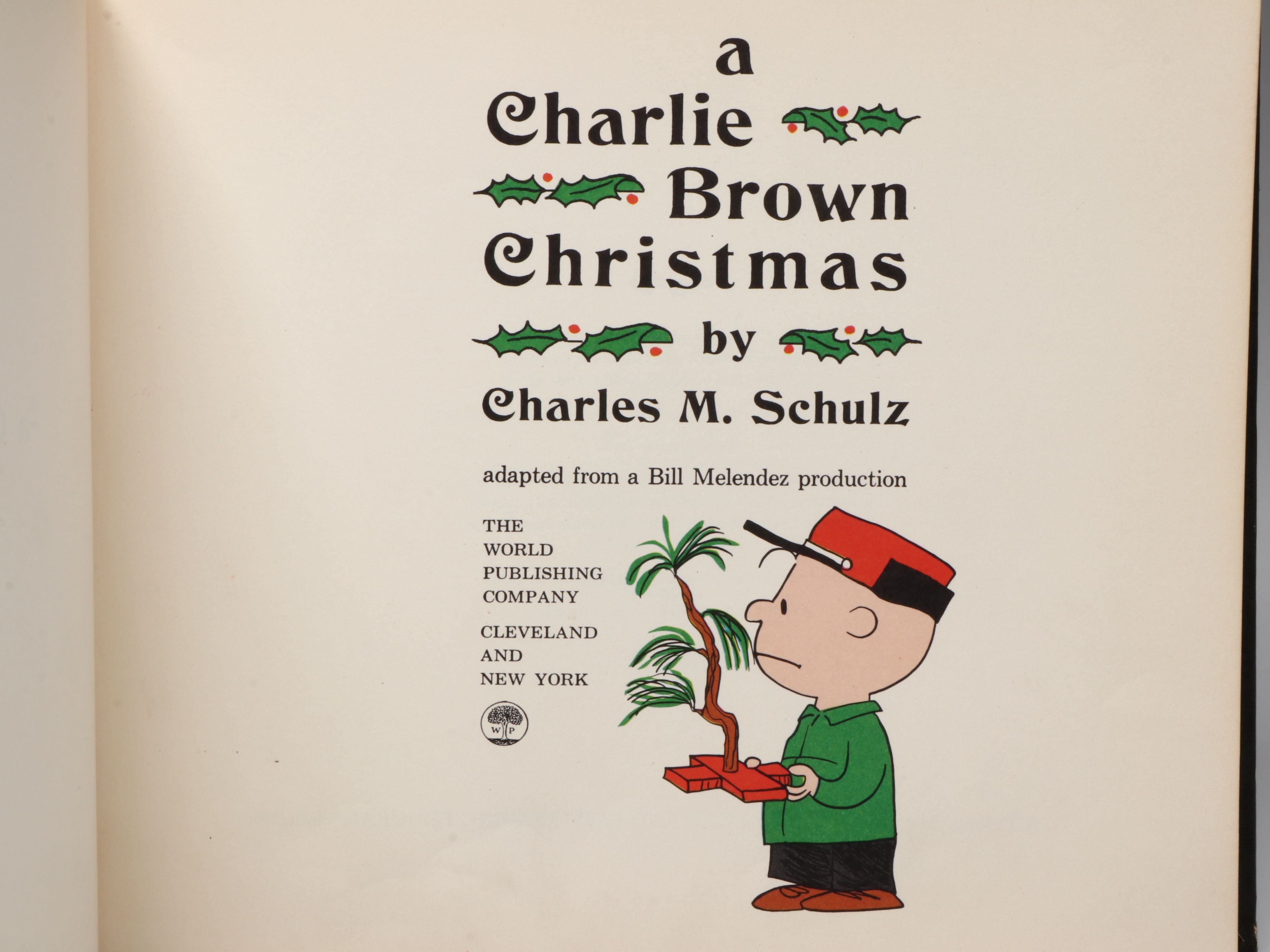 First Printing "A Charlie Brown Christmas" by Charles M. Schulz, 1965
