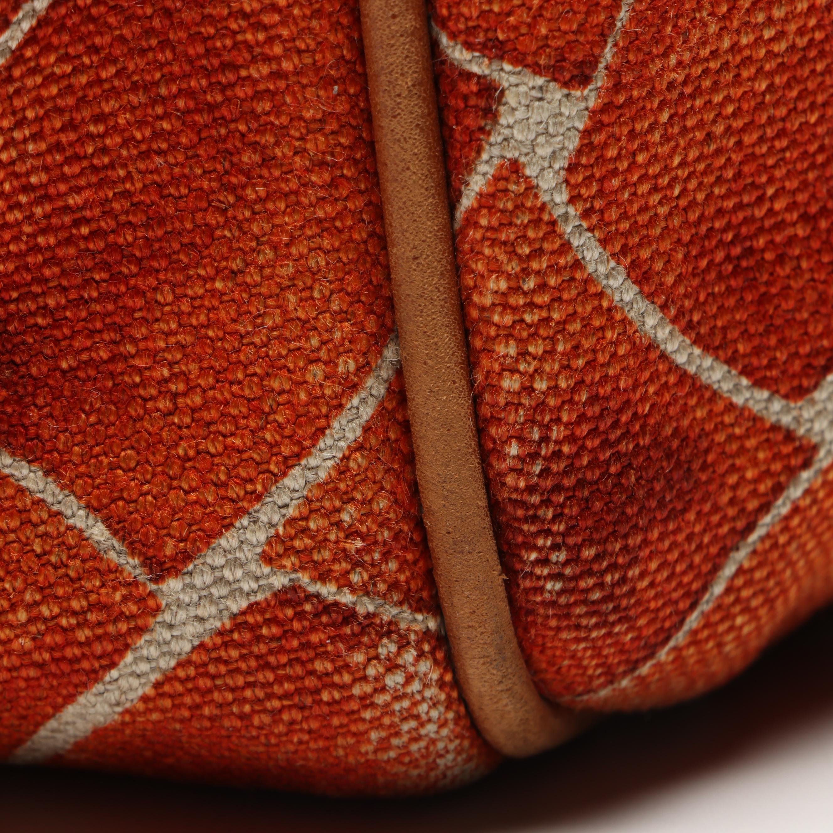 Bottega Veneta Printed Canvas and Leather Tote