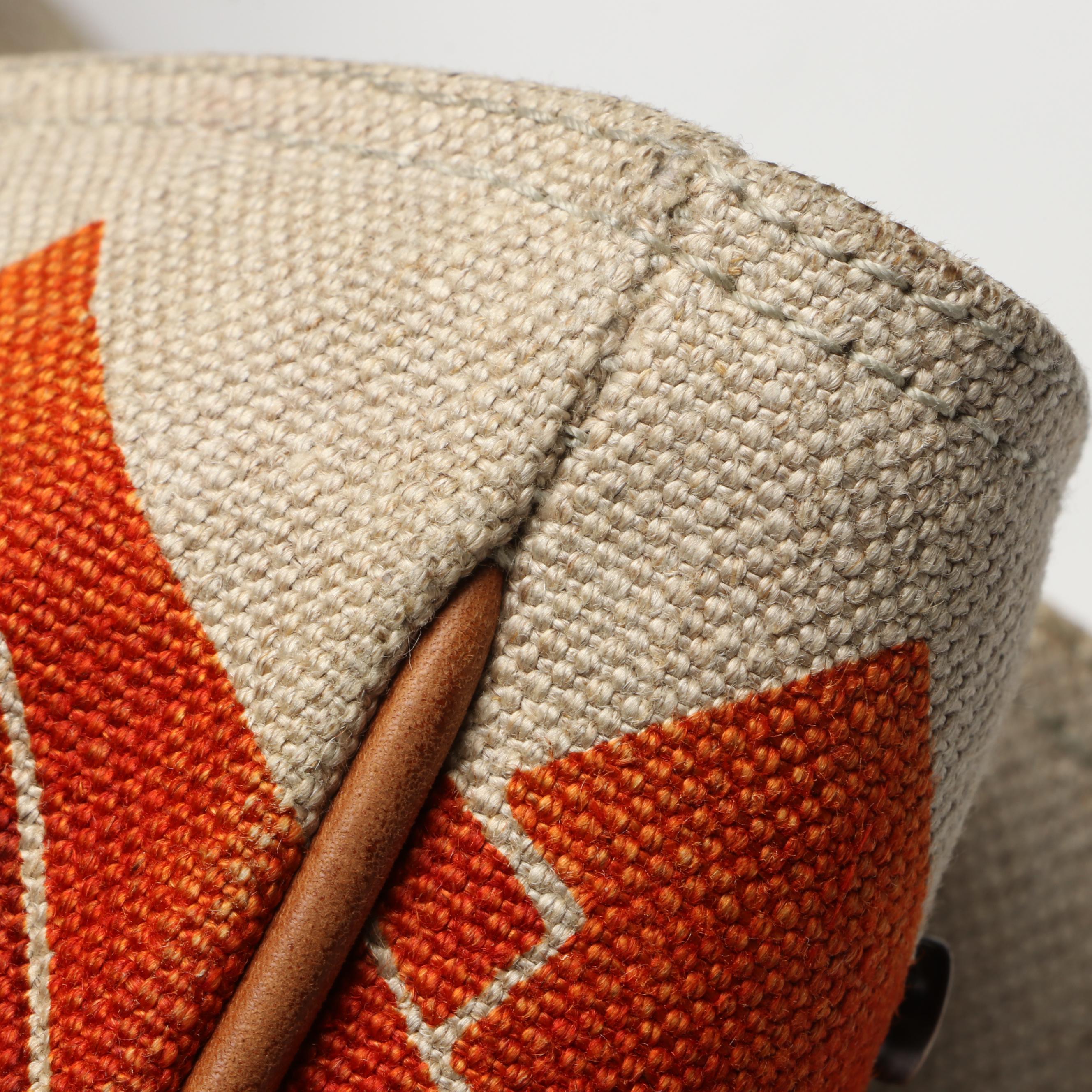 Bottega Veneta Printed Canvas and Leather Tote