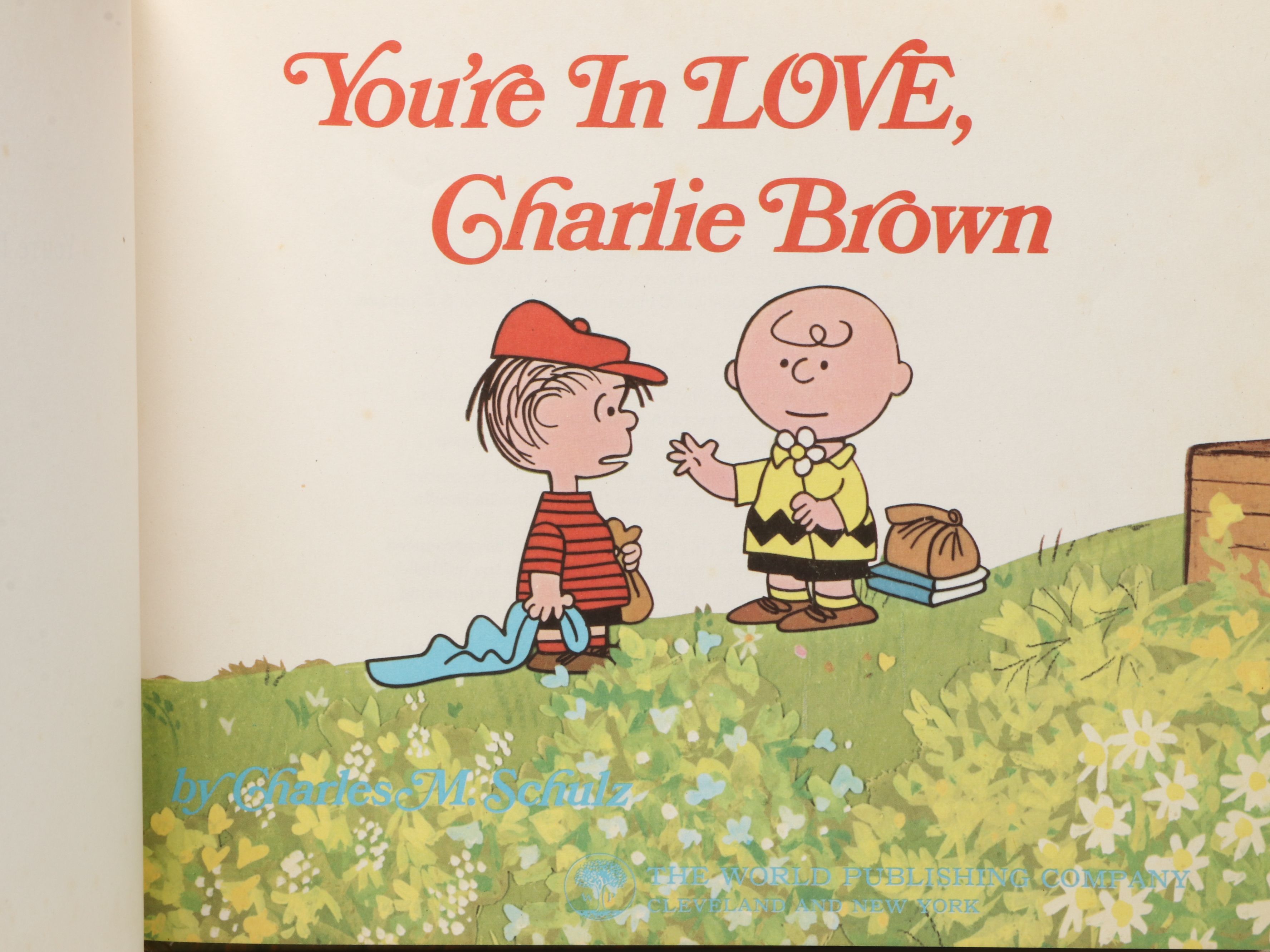 First Edition "You're In Love, Charlie Brown" by Charles M. Schulz, 1968