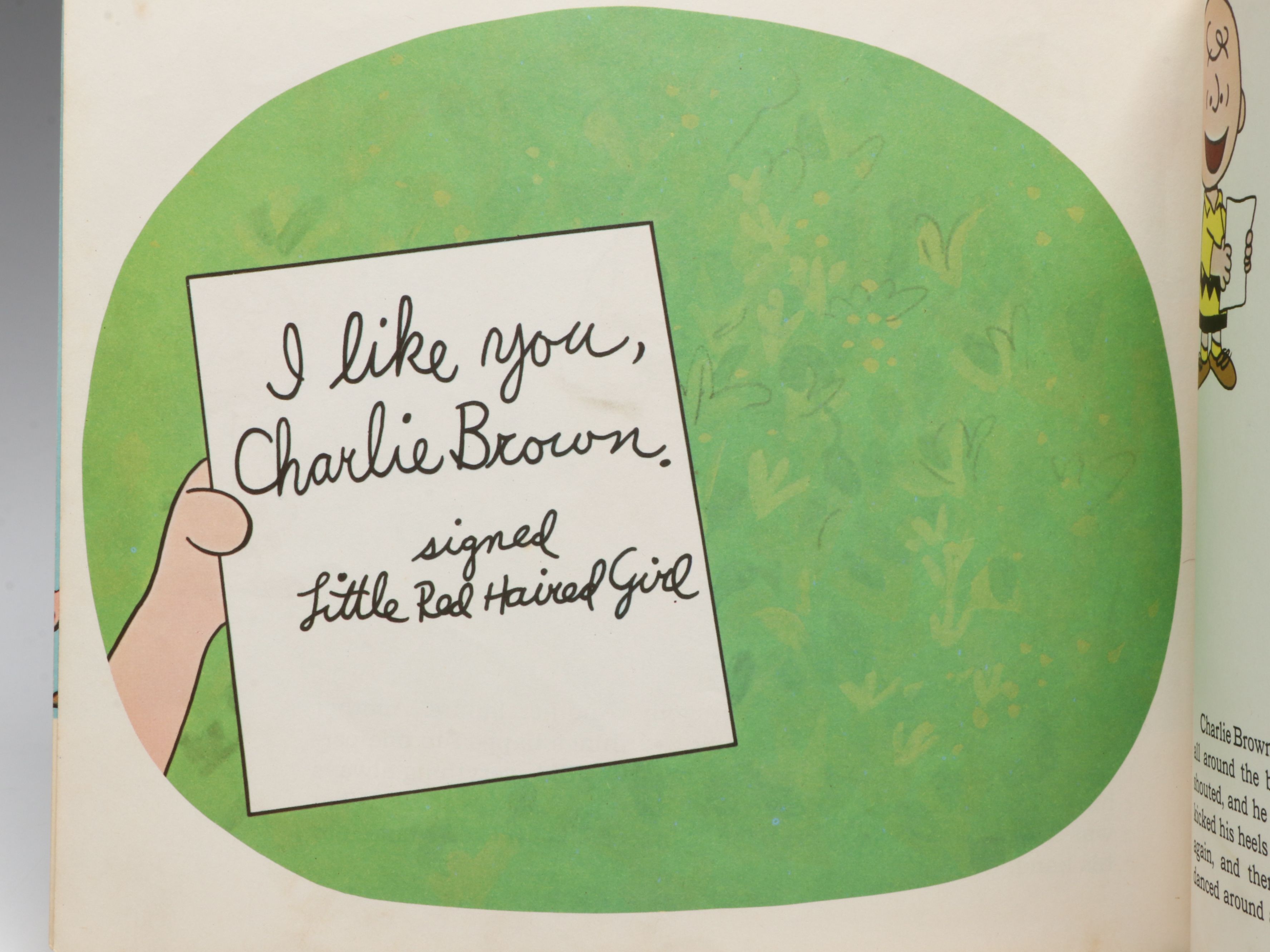 First Edition "You're In Love, Charlie Brown" by Charles M. Schulz, 1968