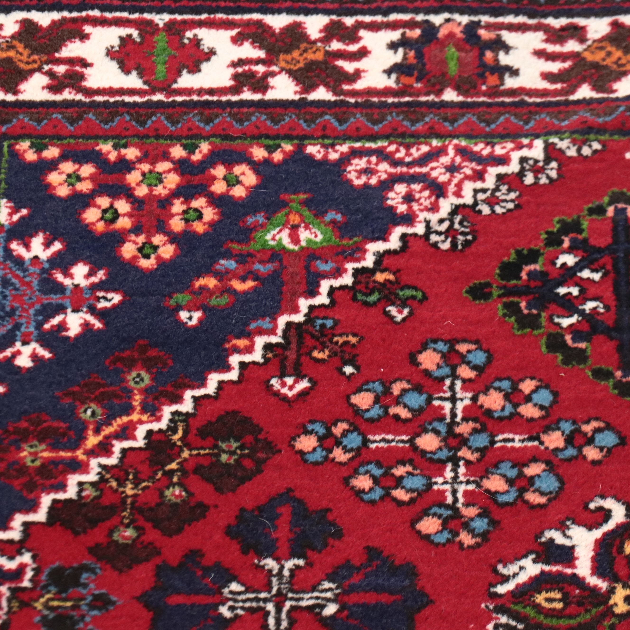 3'7 x 5'3 Hand-Knotted Persian Maymeh Area Rug