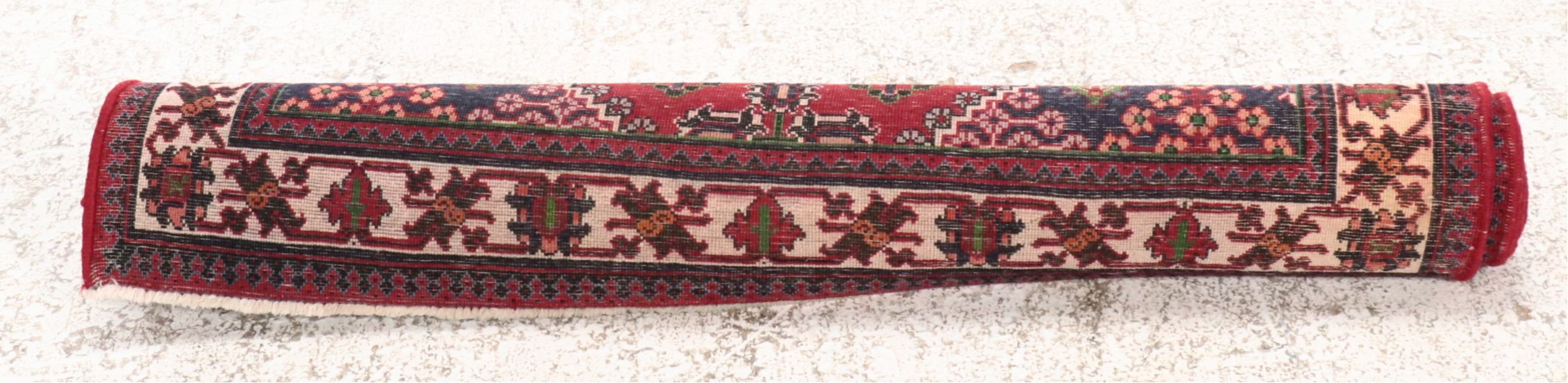 3'7 x 5'3 Hand-Knotted Persian Maymeh Area Rug