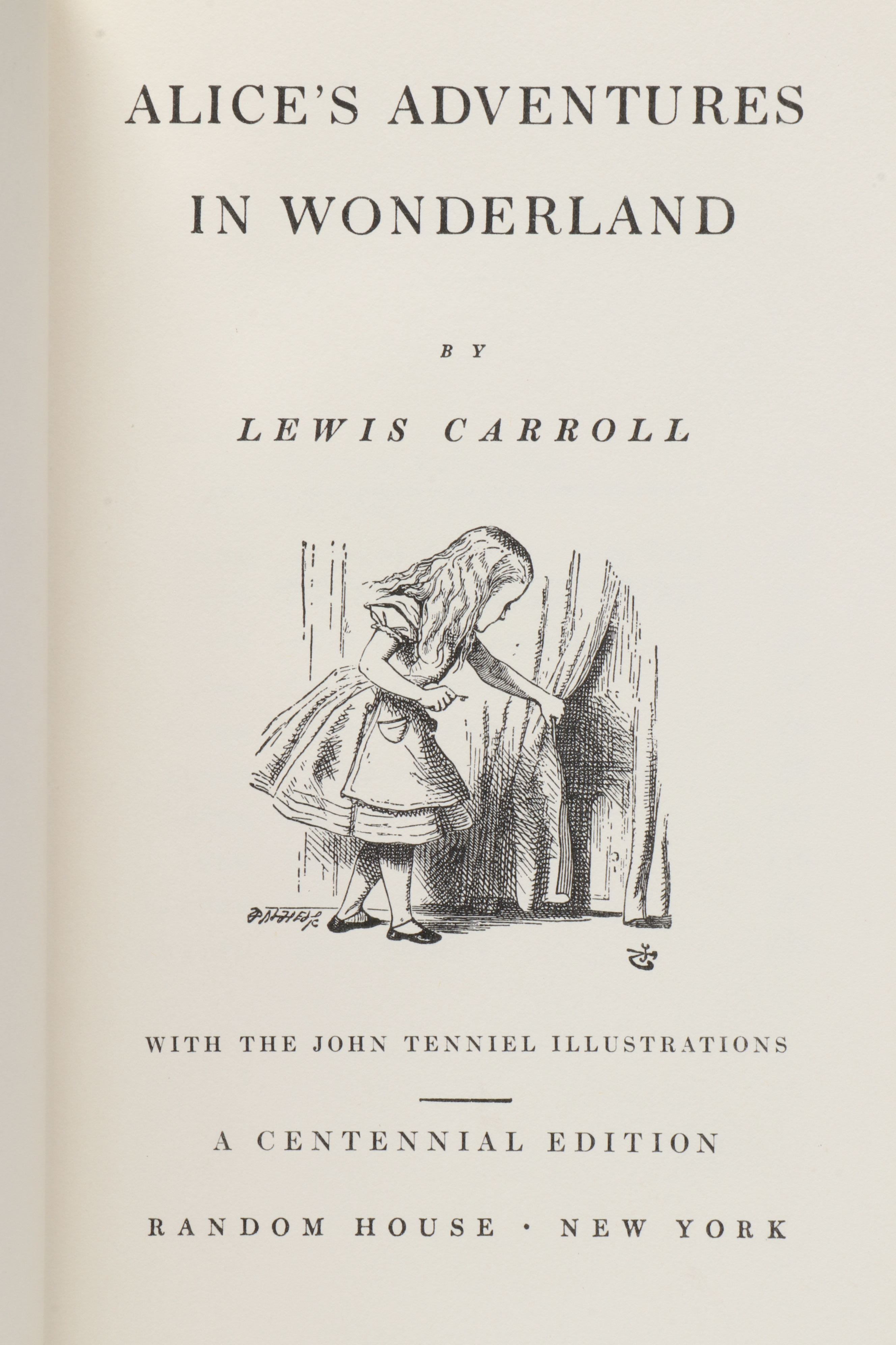 Centennial Edition "Alice in Wonderland" and "Through the Looking-Glass" Box Set