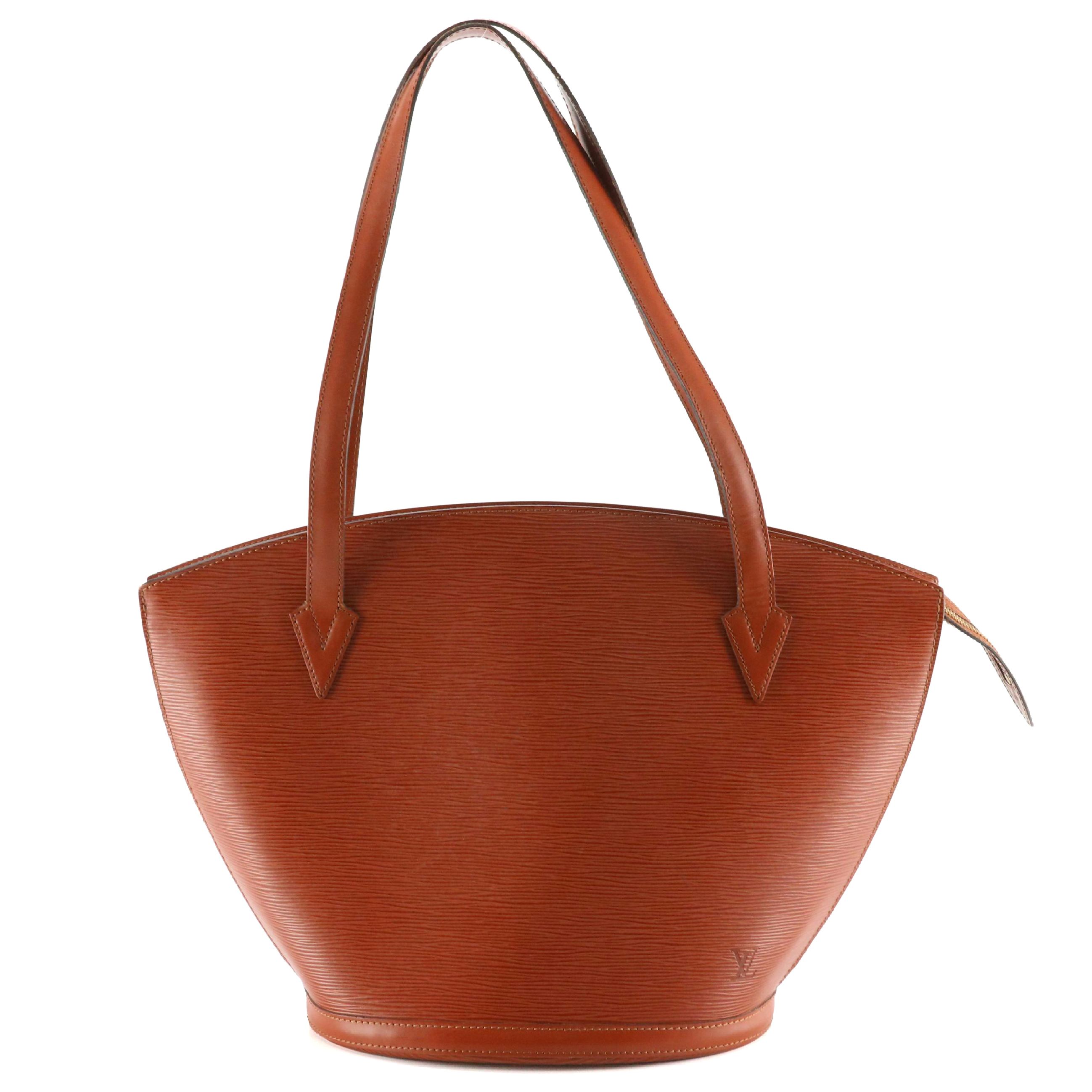 Louis Vuitton Saint Jacques GM Shoulder Bag in Cipango Gold Epi Leather