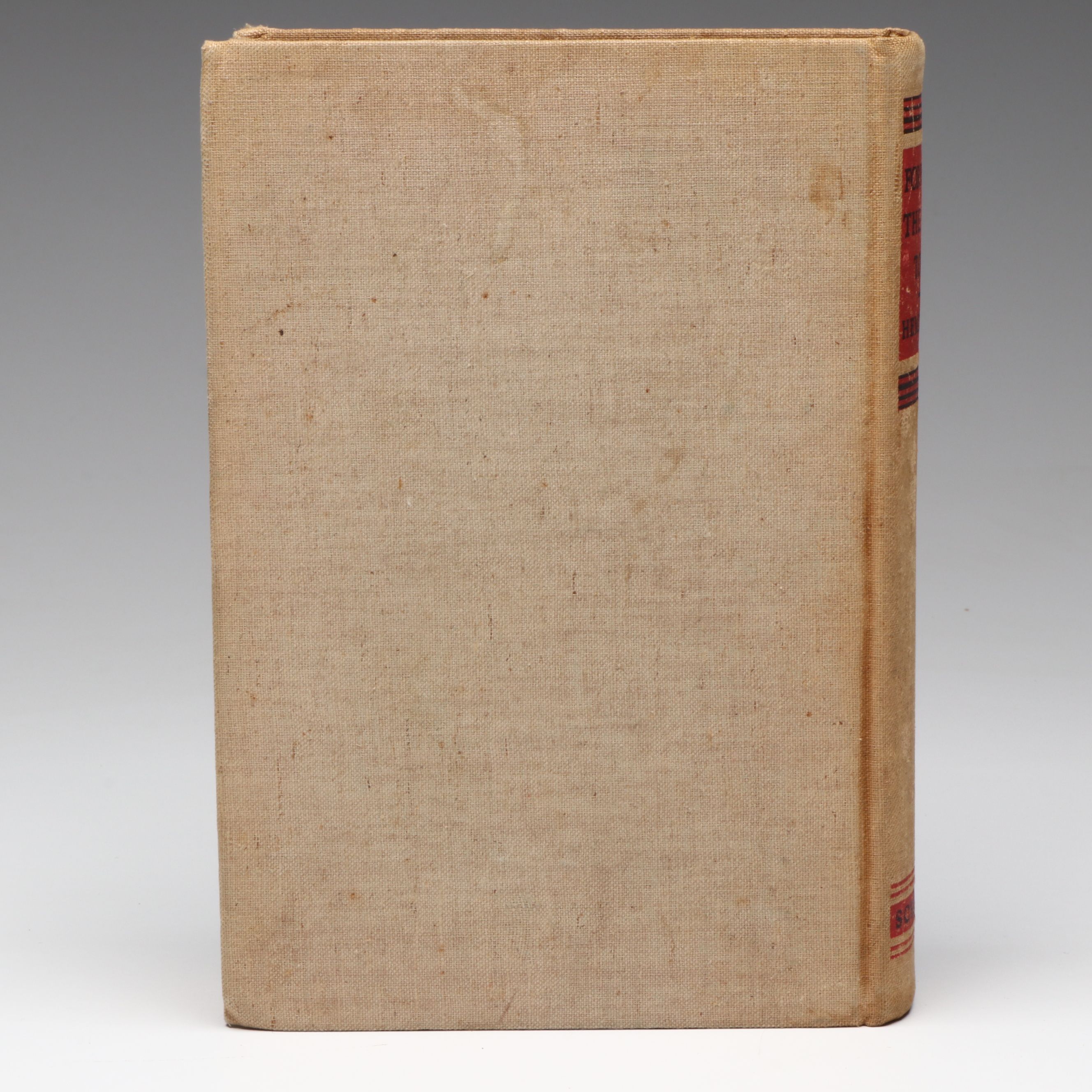 First Printing "For Whom the Bell Tolls" by Ernest Hemingway, 1940