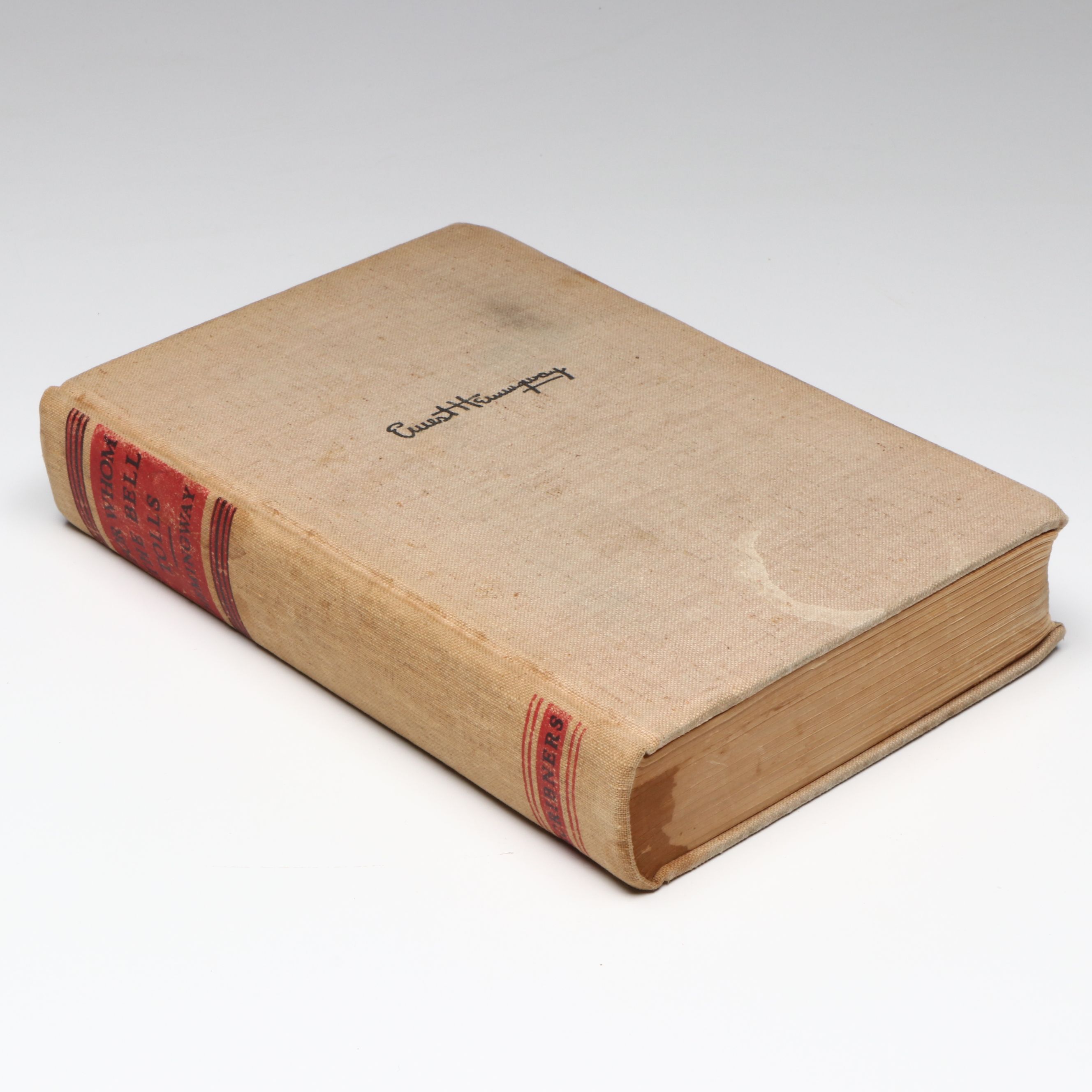 First Printing "For Whom the Bell Tolls" by Ernest Hemingway, 1940