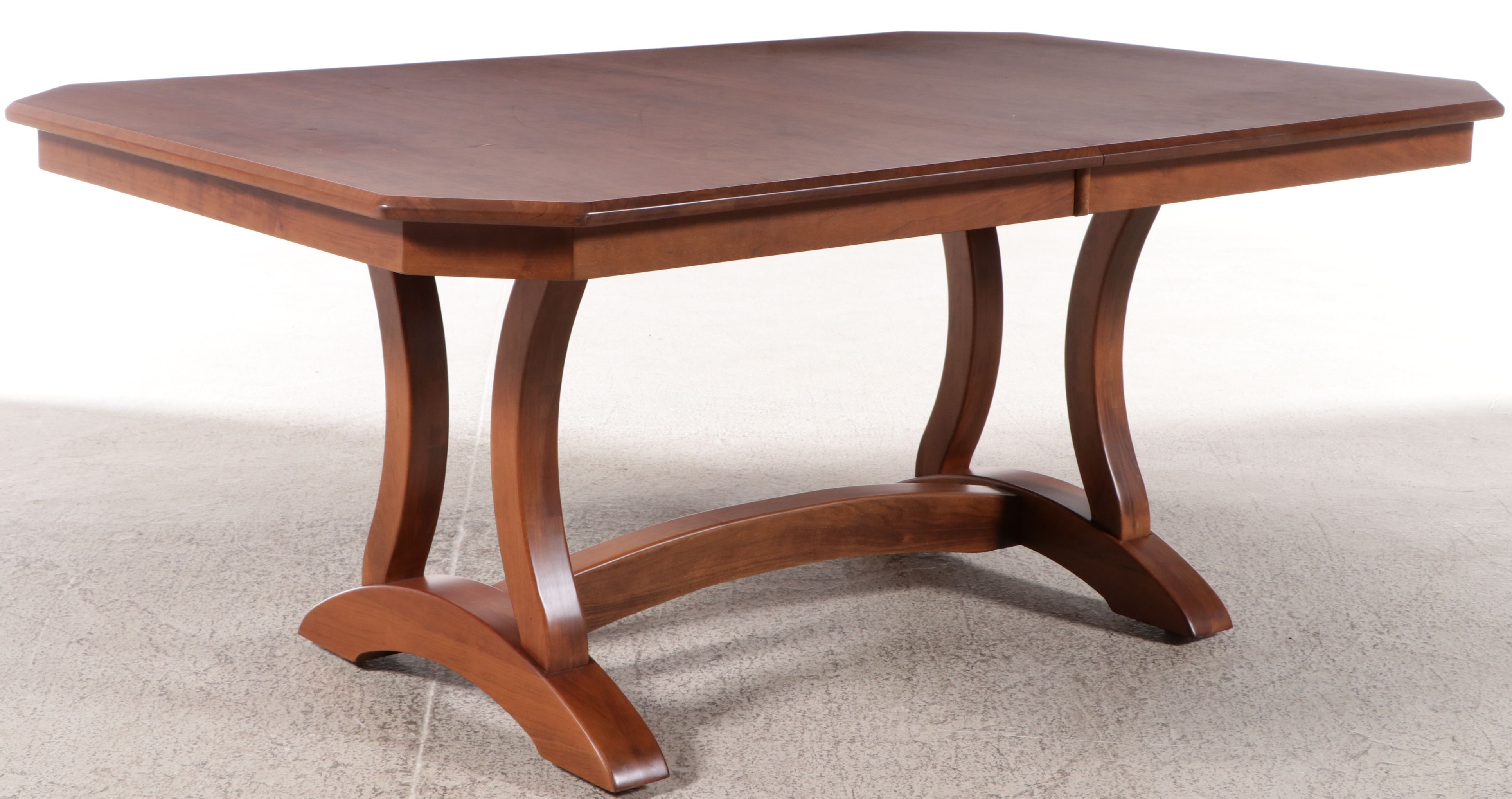 Craftsman Style Nine-Piece Walnut Dining Set