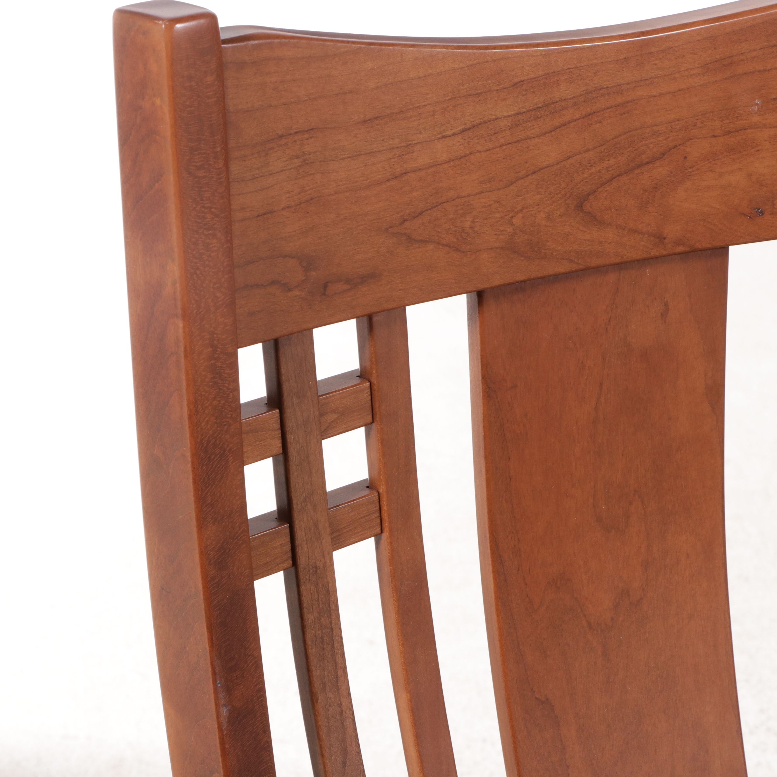 Craftsman Style Nine-Piece Walnut Dining Set