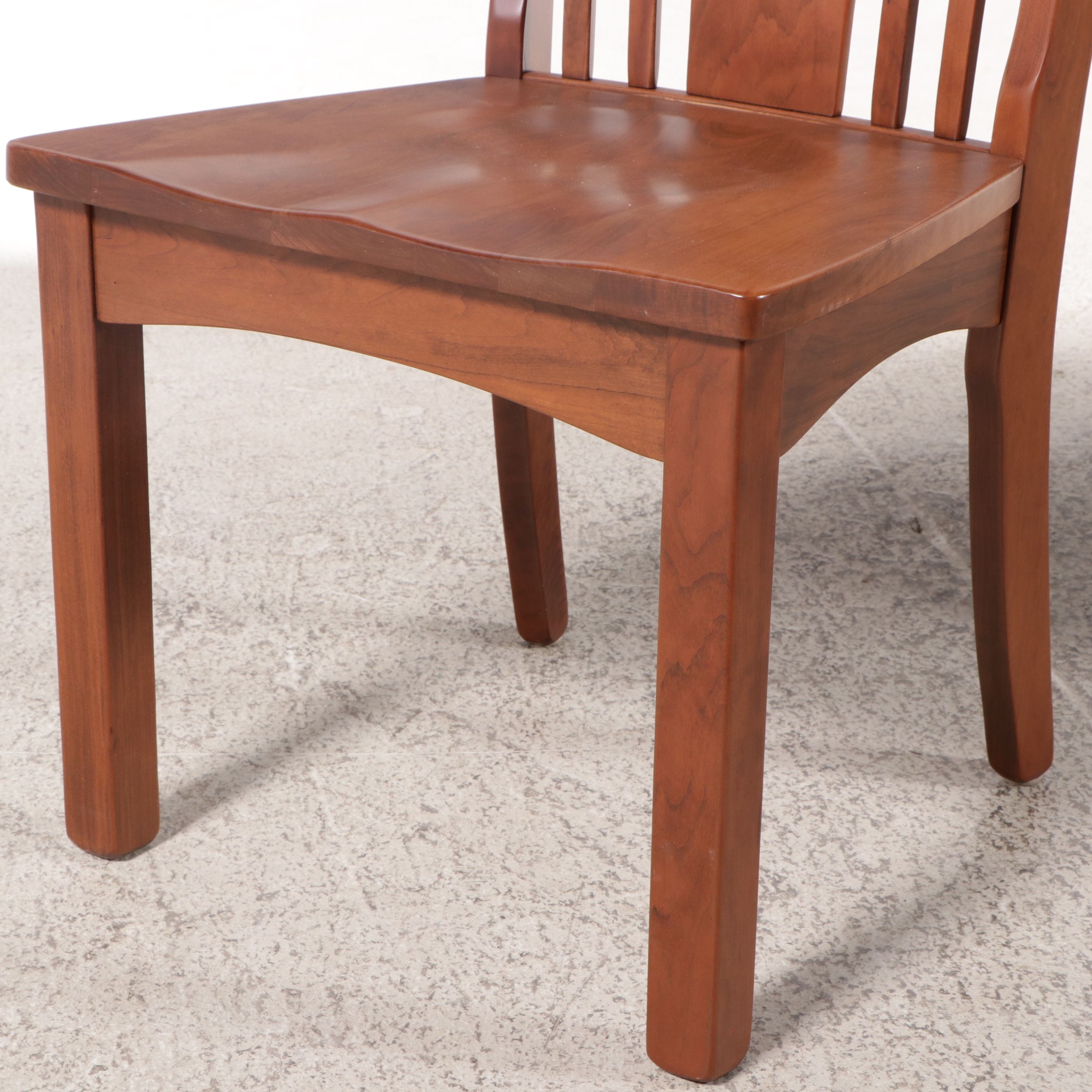 Craftsman Style Nine-Piece Walnut Dining Set