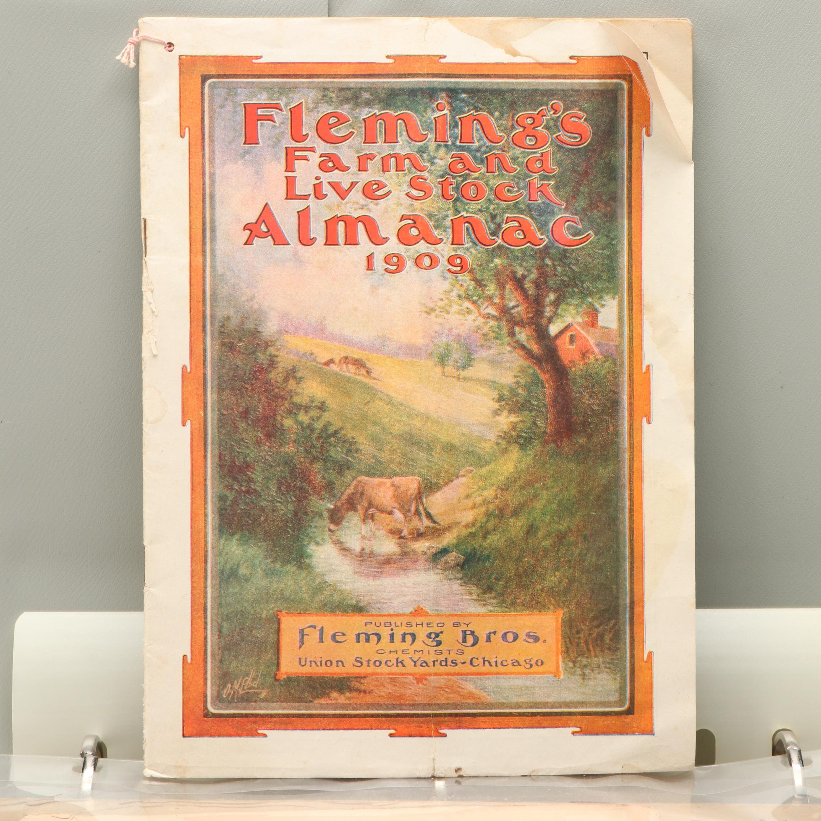 Victorian Almanacs and More Ephemera, Late 19th/ Early 20th Century