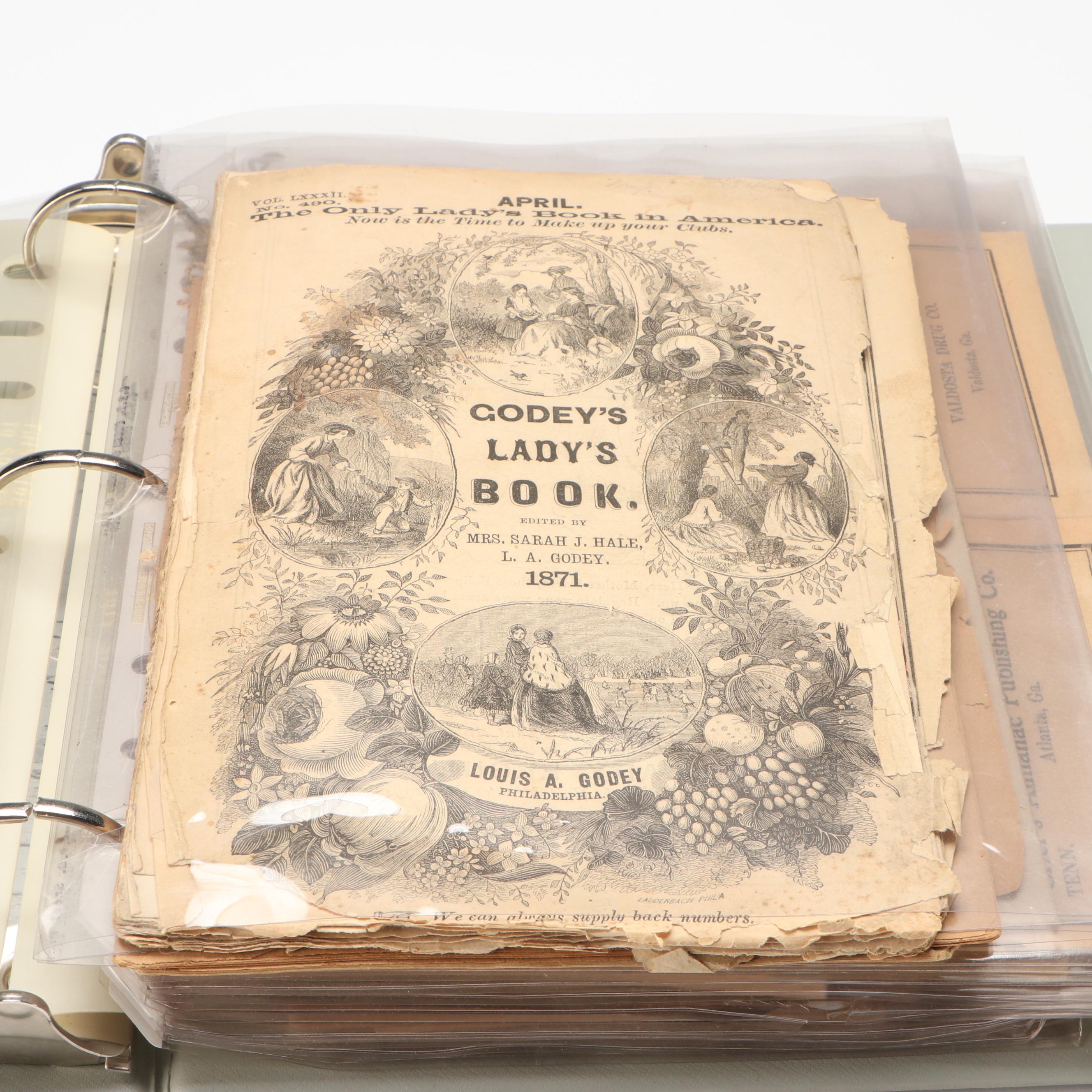 Victorian Almanacs and More Ephemera, Late 19th/ Early 20th Century