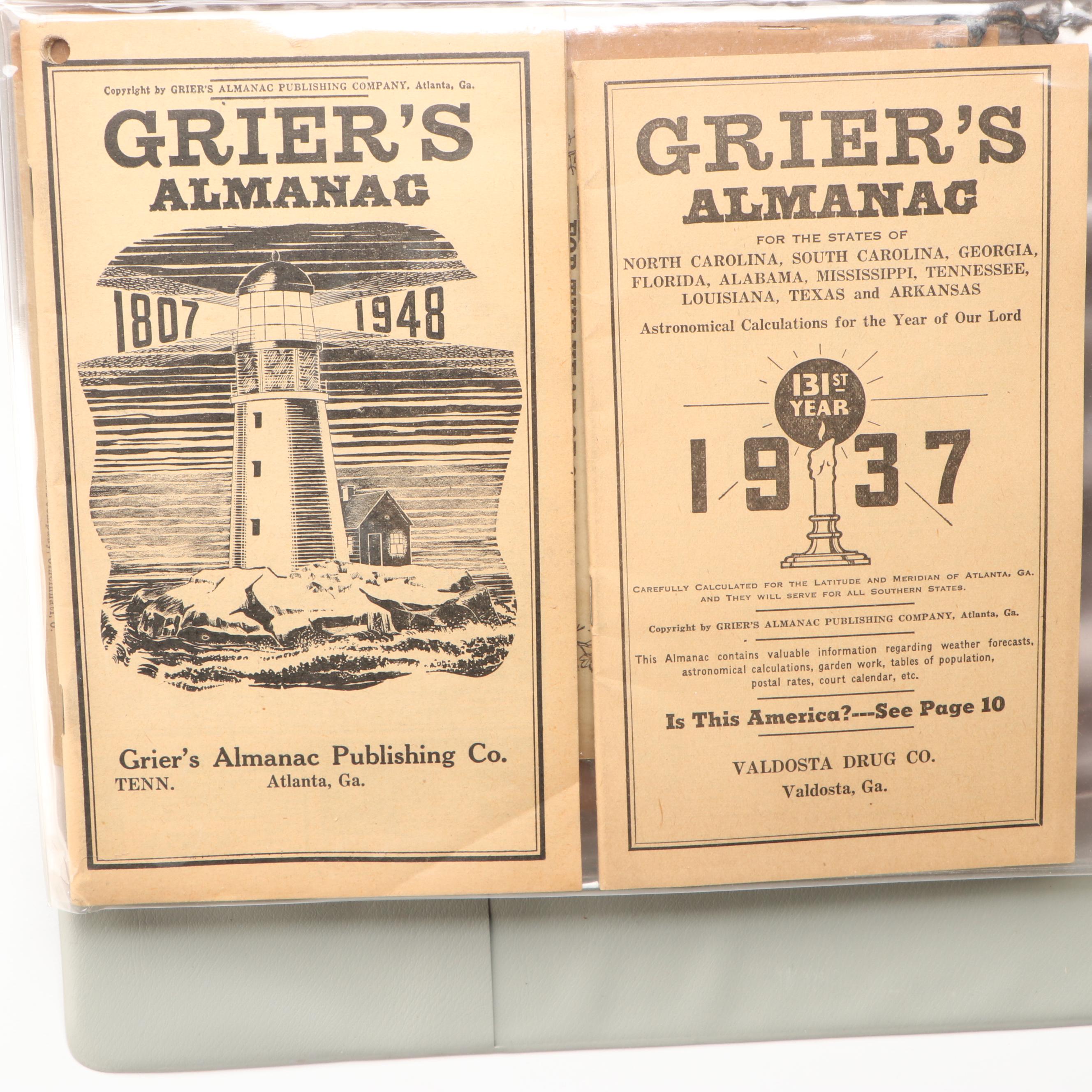 Victorian Almanacs and More Ephemera, Late 19th/ Early 20th Century