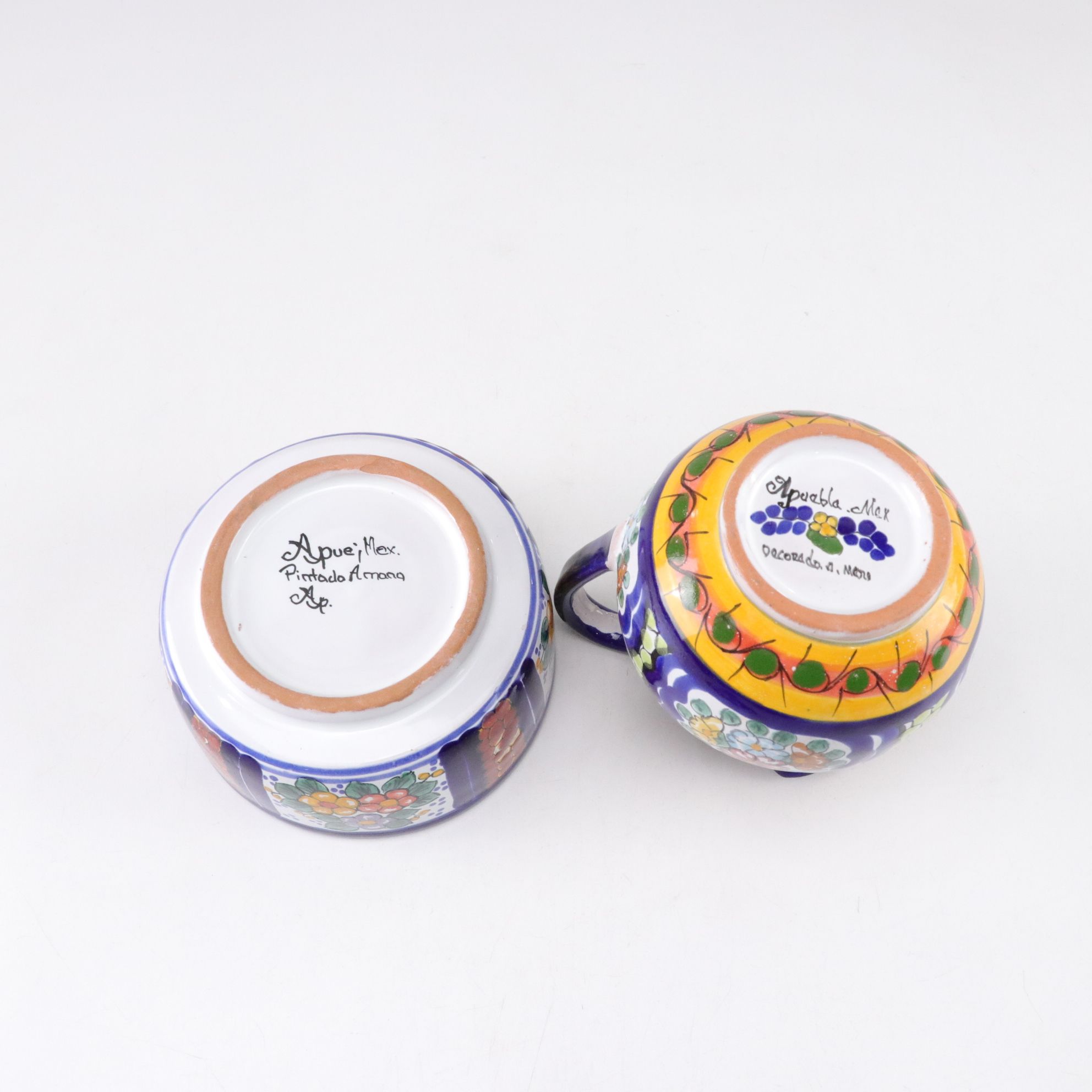 Hand-Painted Talavera Lidded Bowl, Plates & More