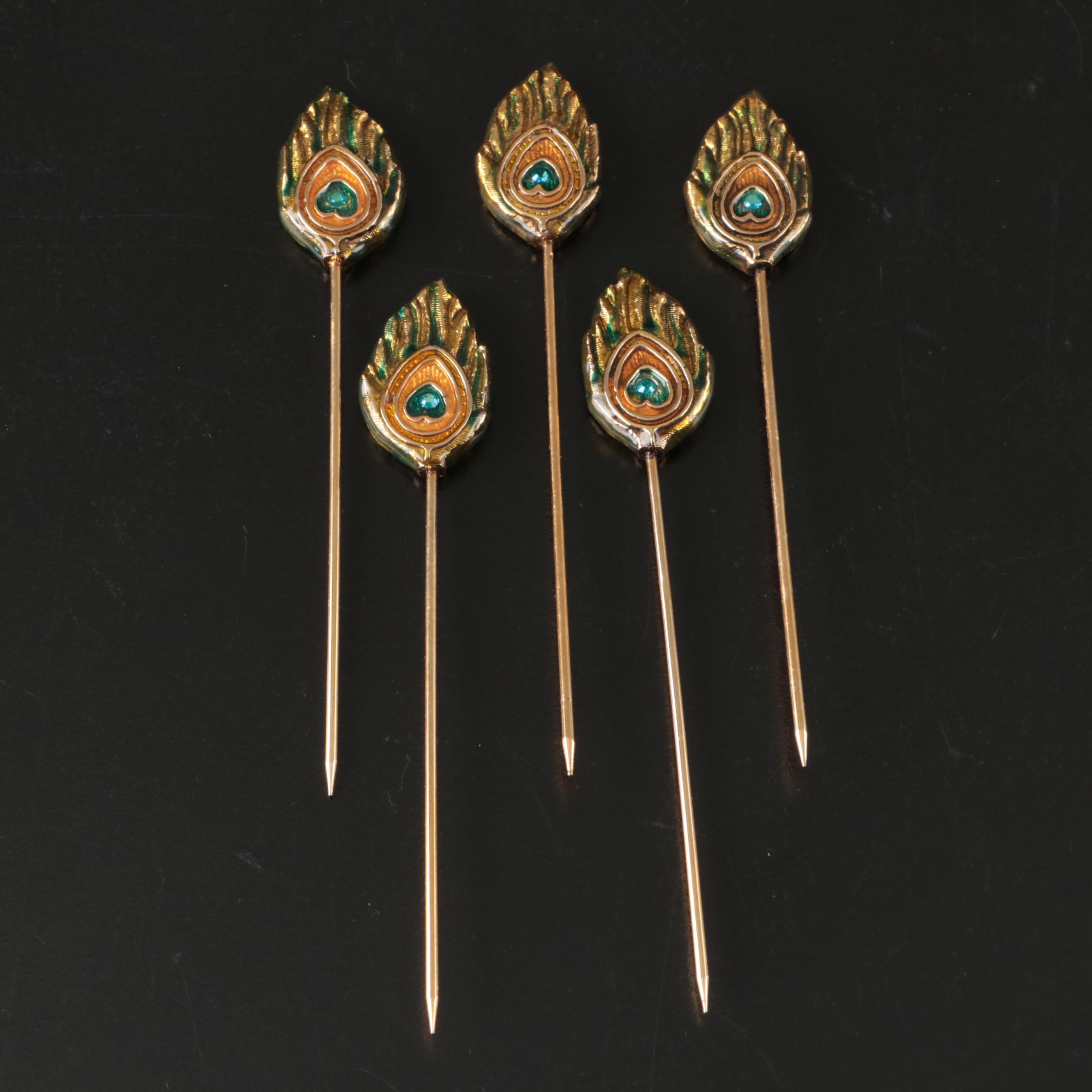 Peacock Ice Bucket, Cocktail Shaker, Martini Glasses, and More Barware