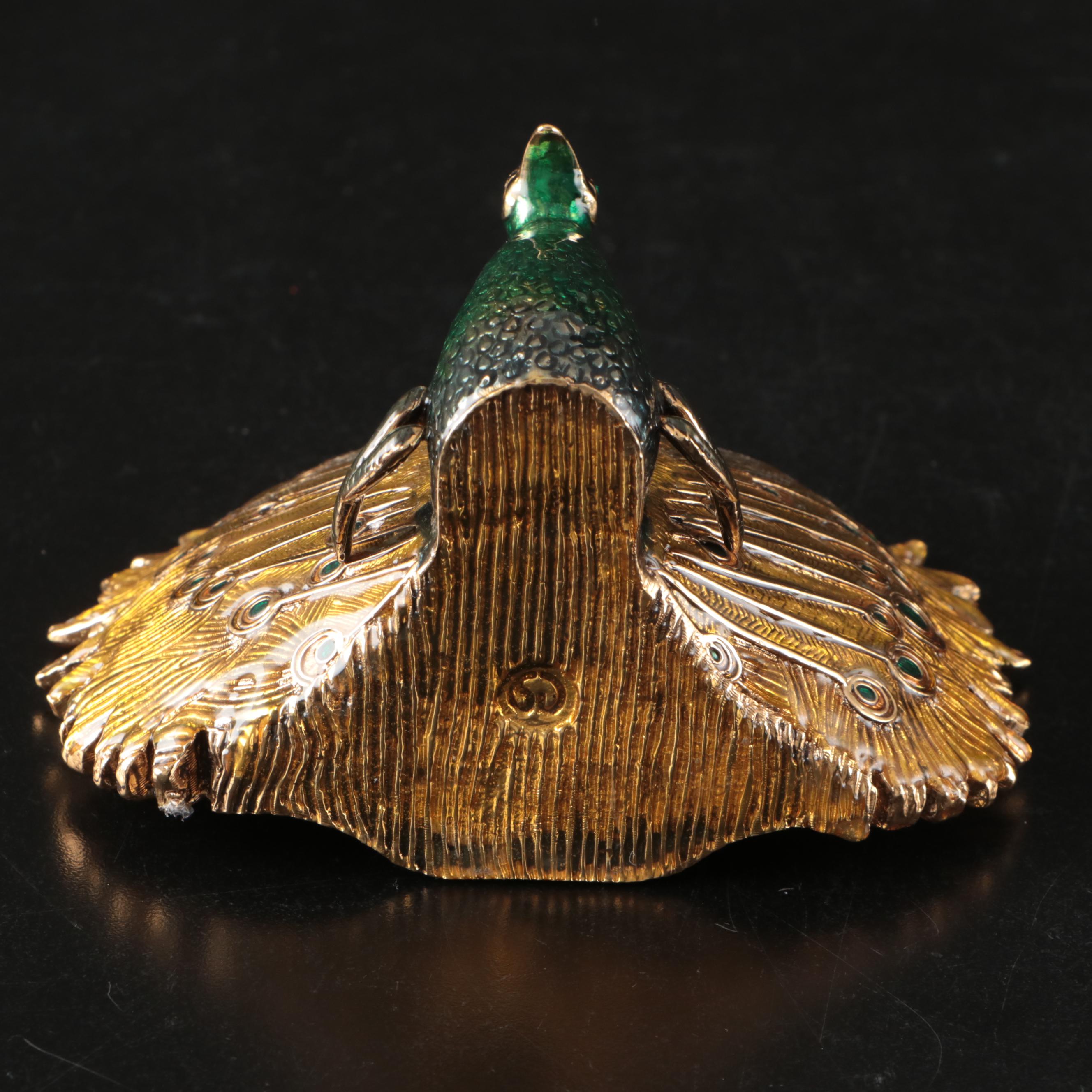 Peacock Ice Bucket, Cocktail Shaker, Martini Glasses, and More Barware