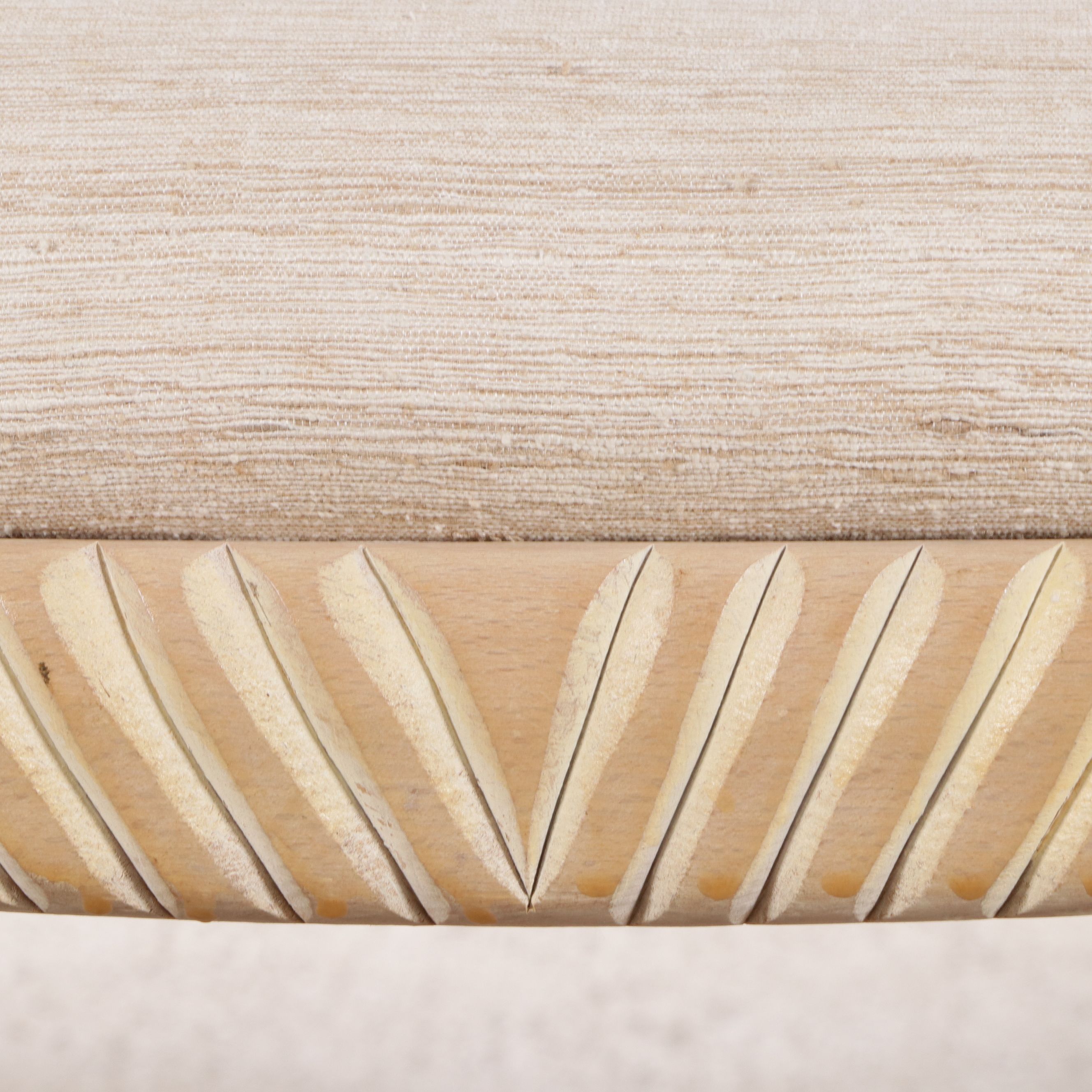 Andre Originals Mfg. Co. Napoleon III Style Turned Wood Footstool