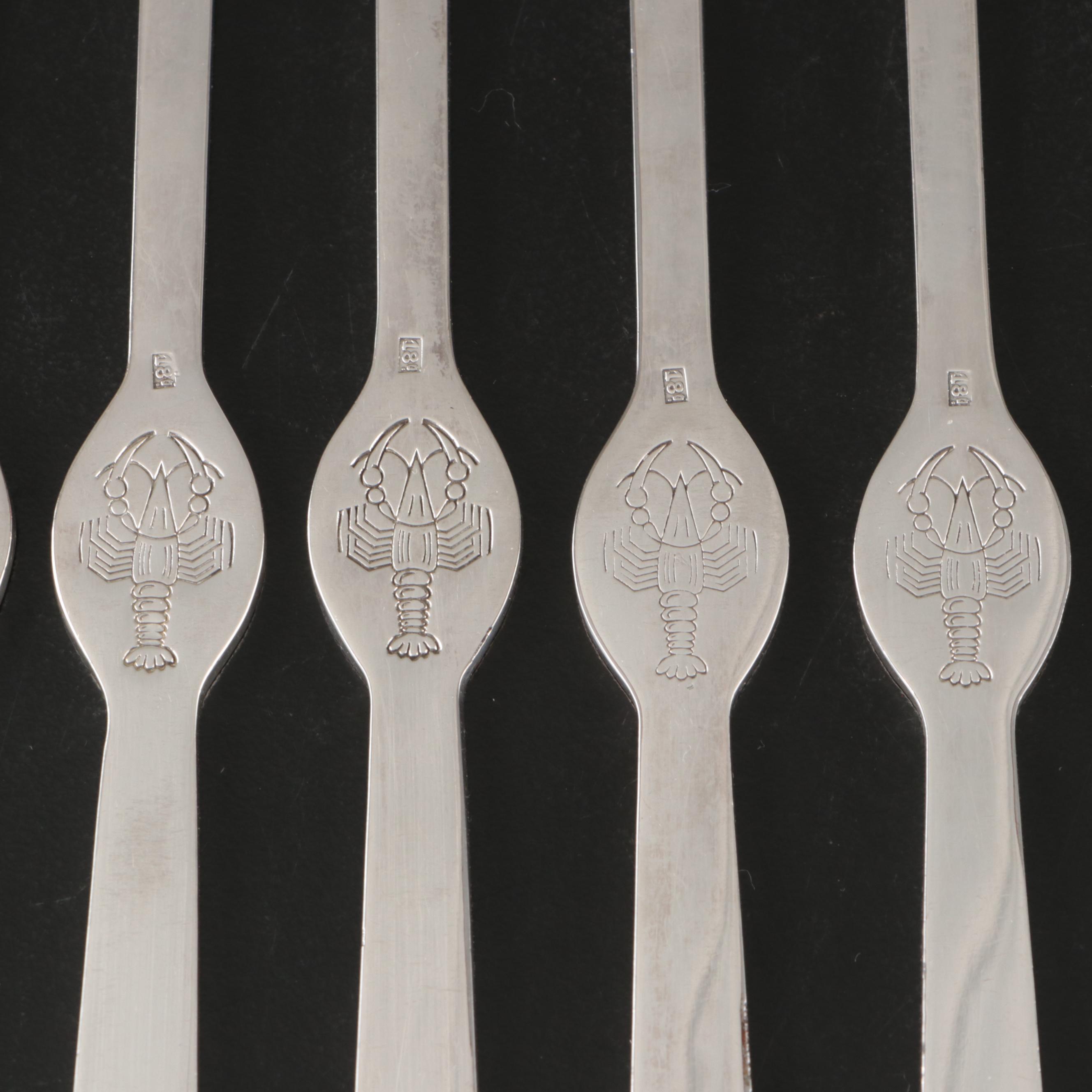 Silver Plate Lobster Forks