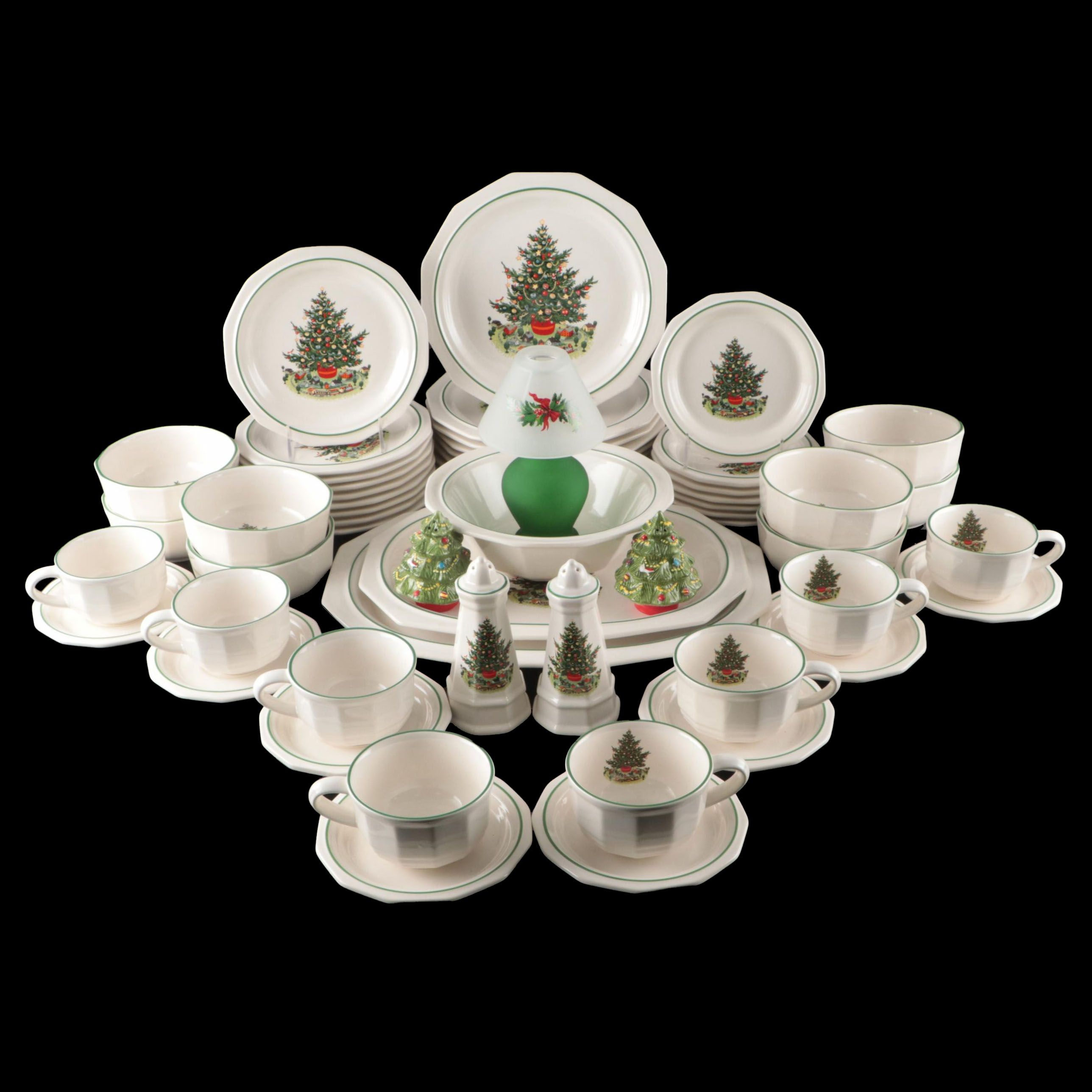 Pfaltzgraff "Christmas Heritage" Ceramic Tableware and Accessories