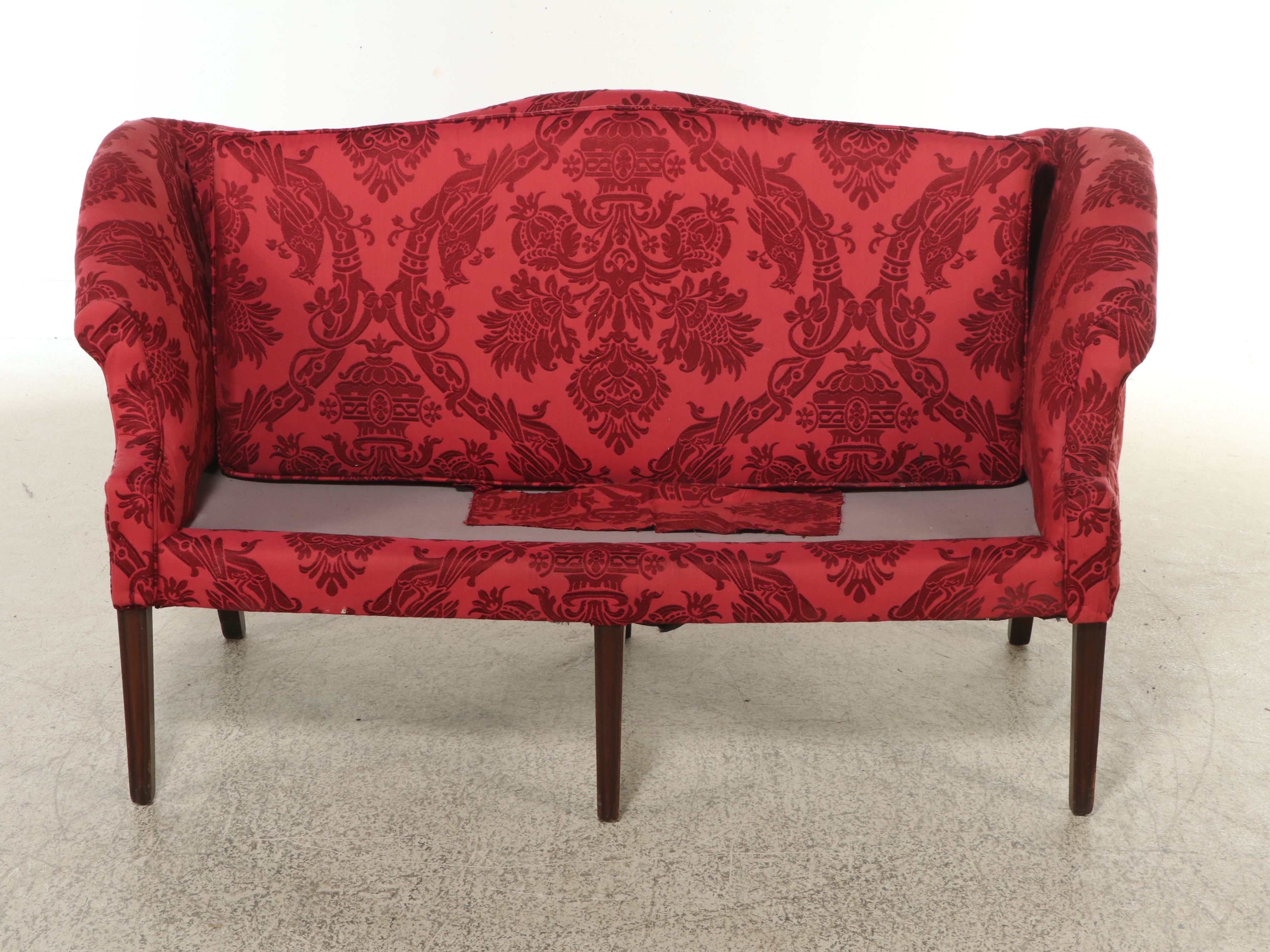 Vintage Damask Loveseat