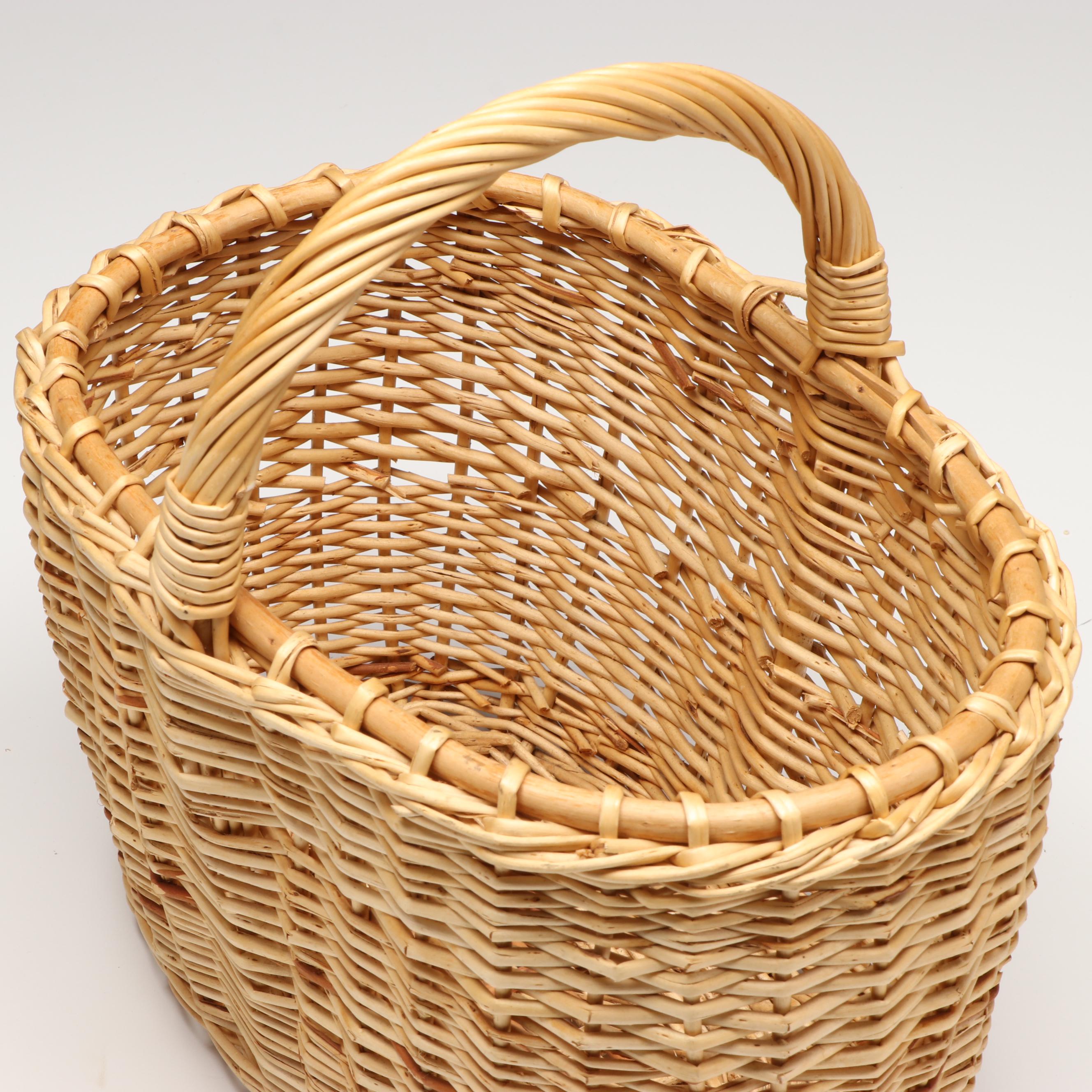 Russian Willow and Birch Bark Baskets