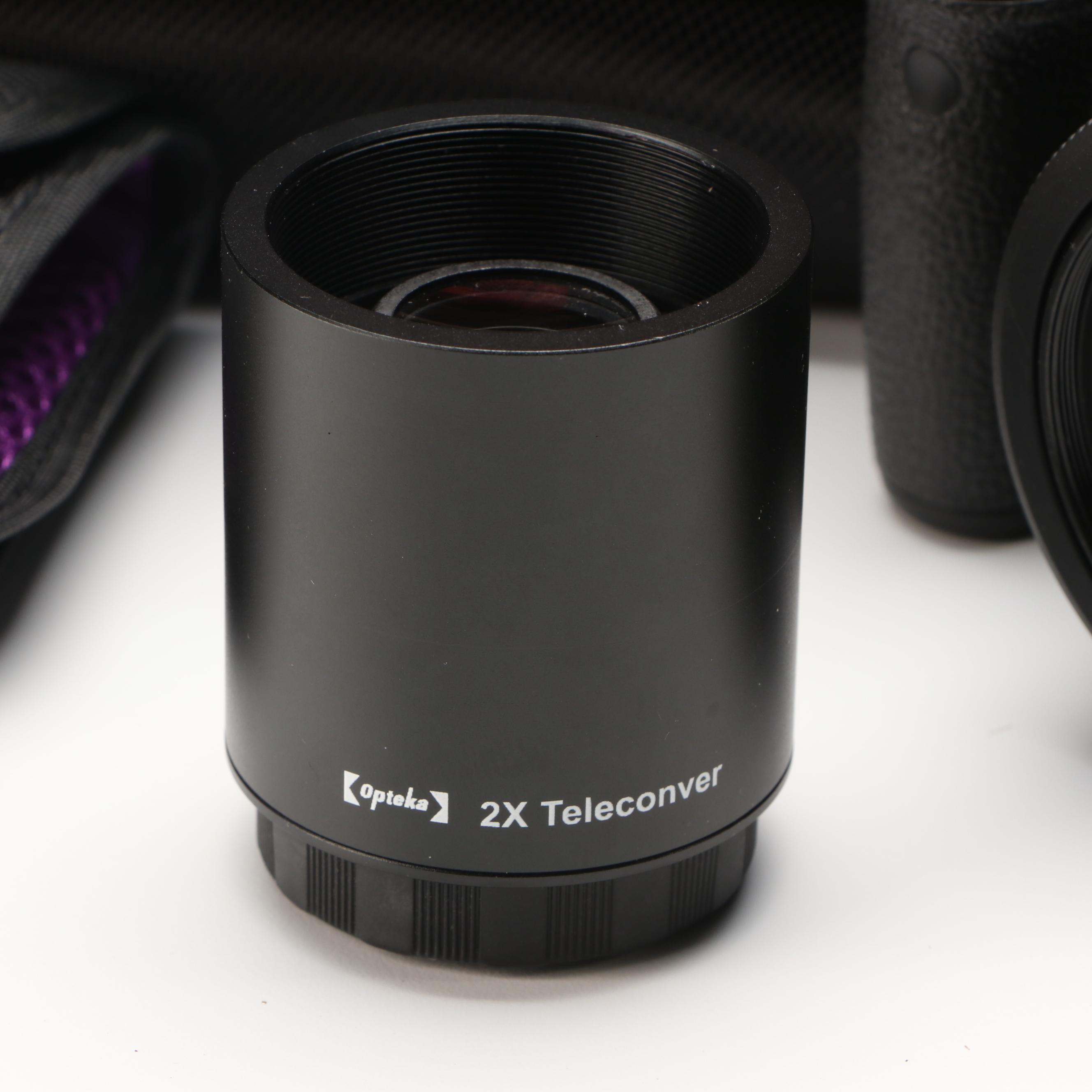 Canon Rebel T1i with Camera Bag and Accessories