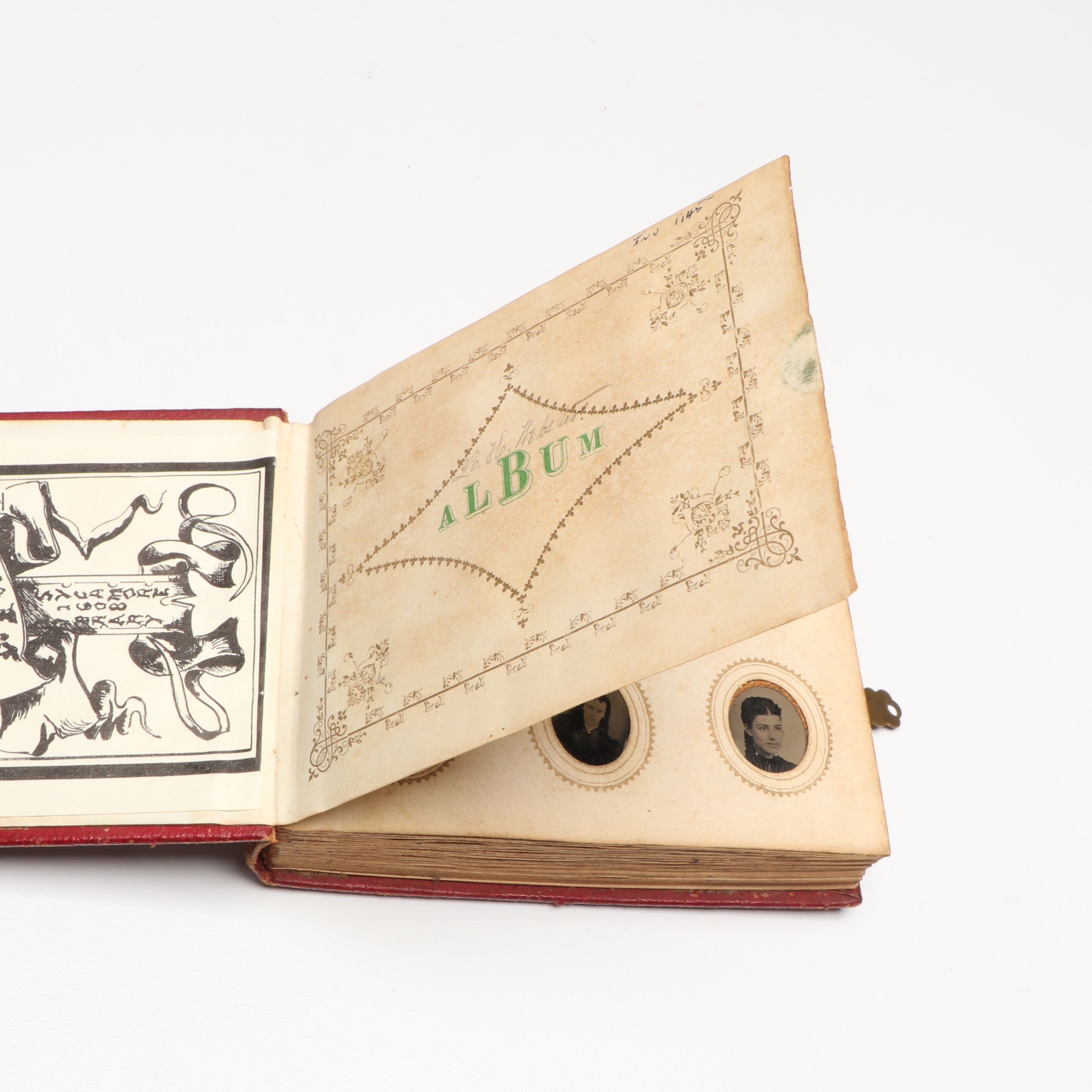 Miniature Tintypes of Men, Women and Children, Mid-19th Century