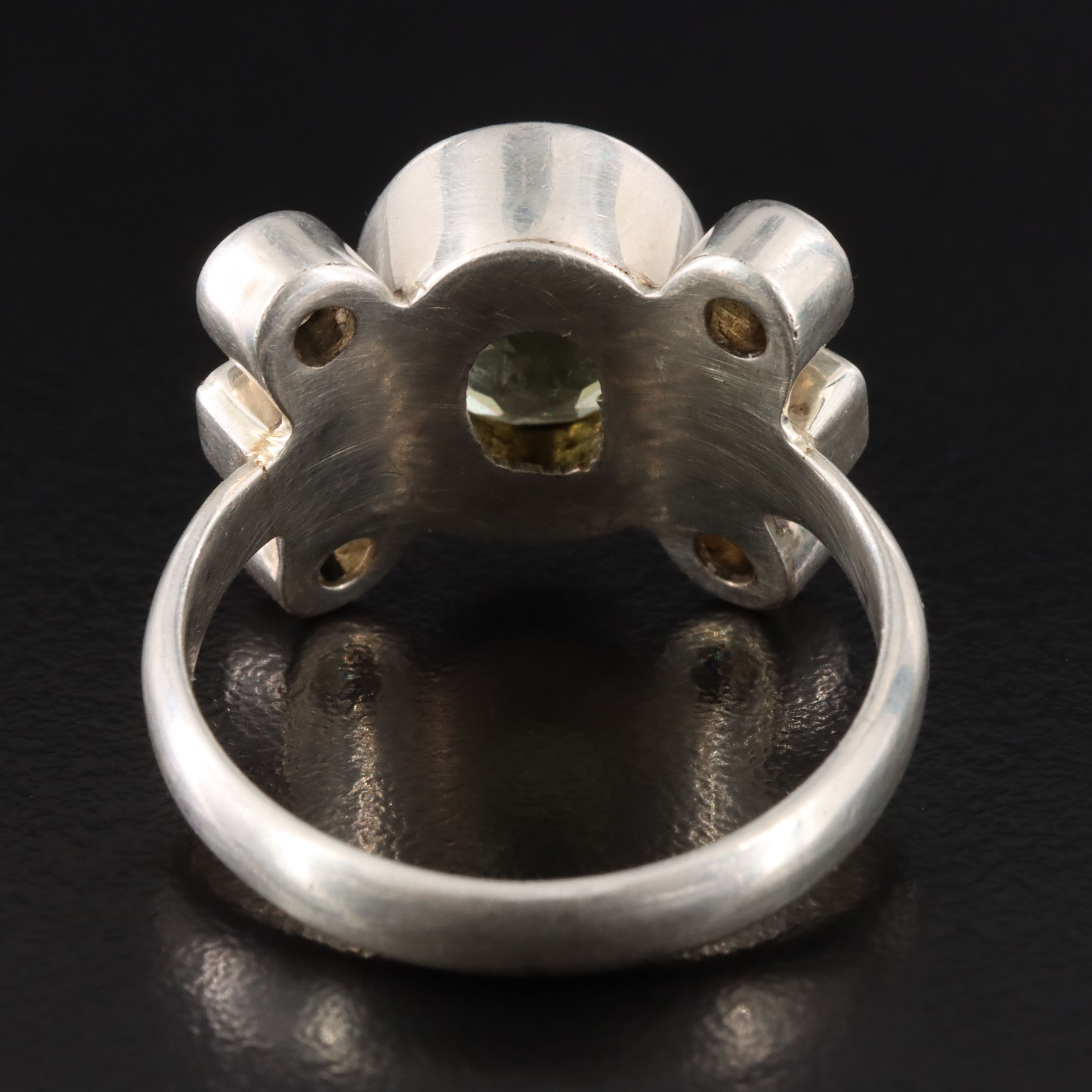 Nicky Butler Sterling Citrine and Garnet Ring