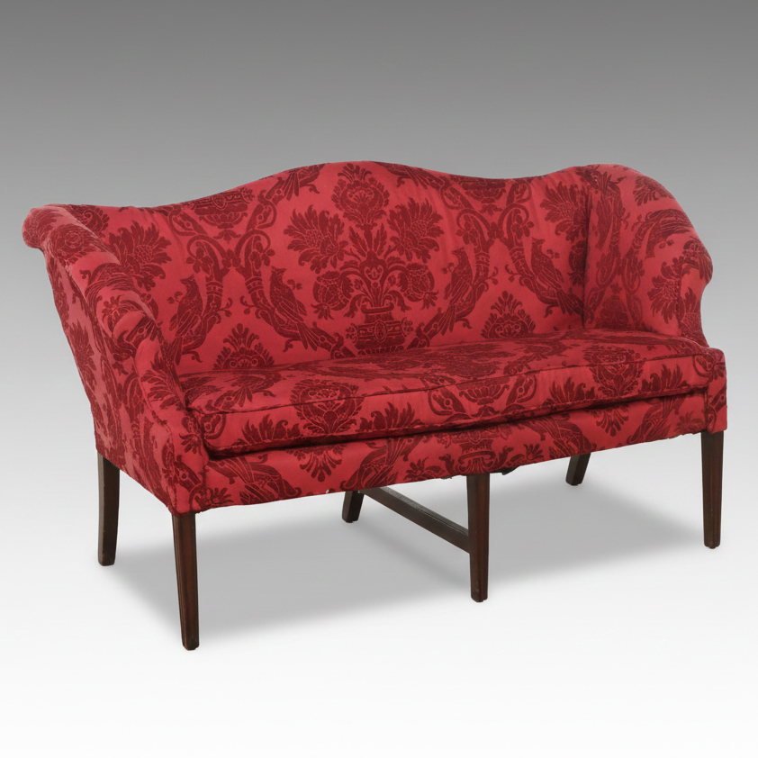 Vintage Damask Loveseat
