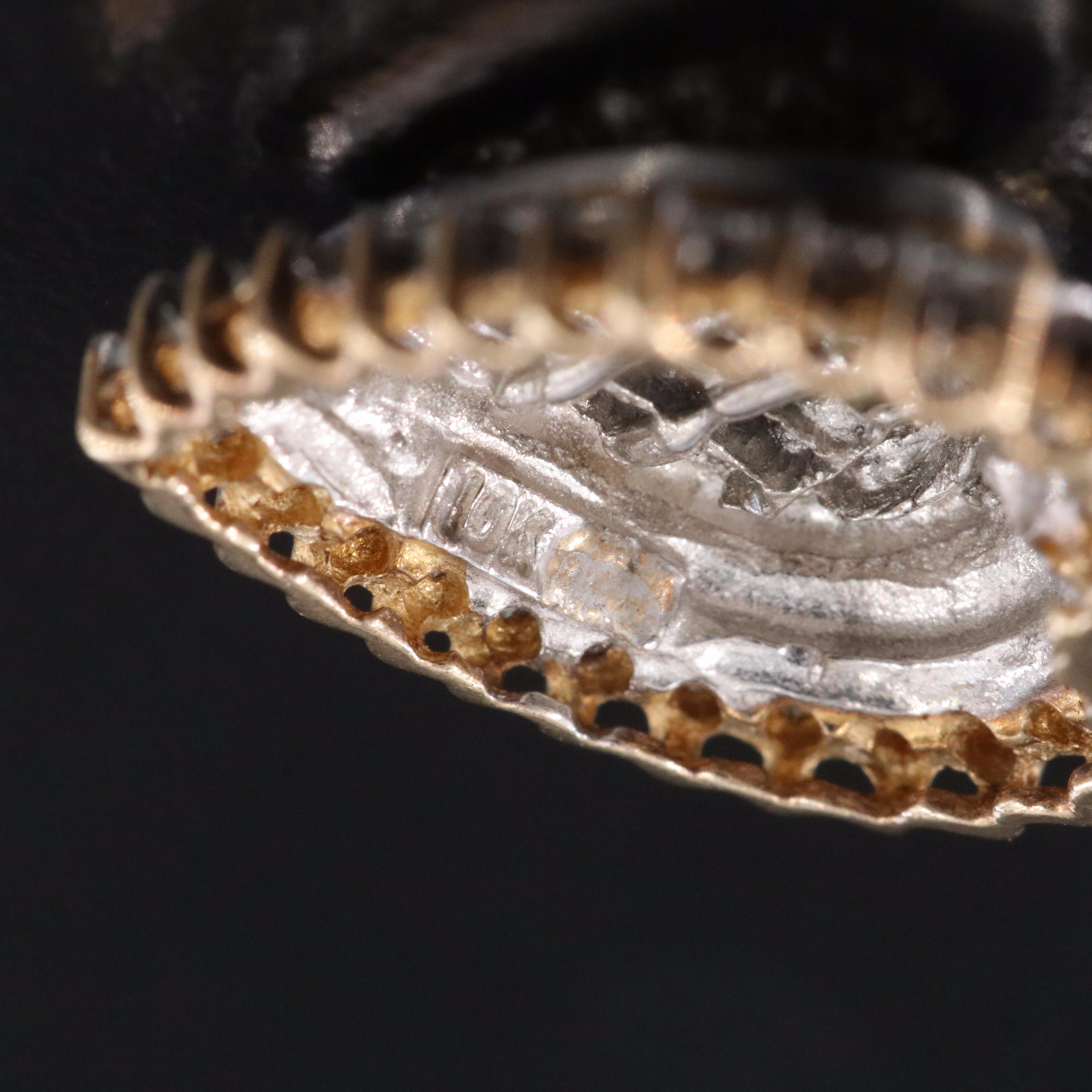 10K 0.53 CTW Diamond Heart Pendant