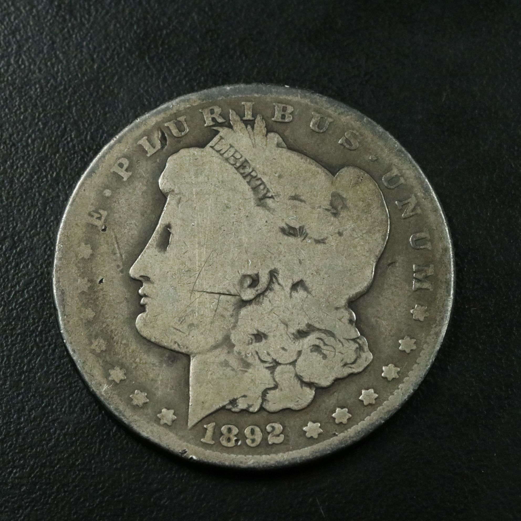 1892-CC Morgan Dollar