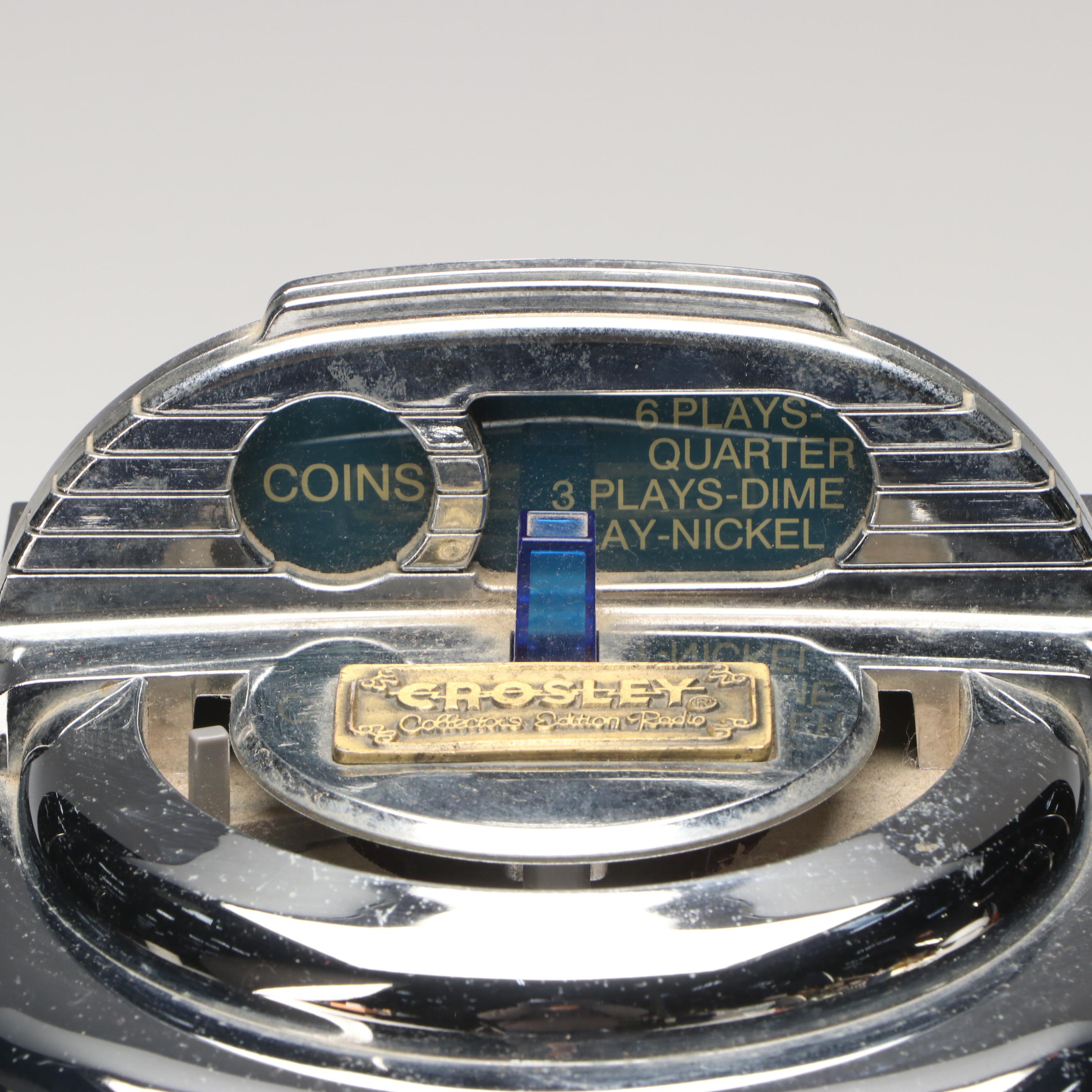 Nakamichi "Jukebox" Bluetooth Speaker with Crosley and Motorola Vintage Radios