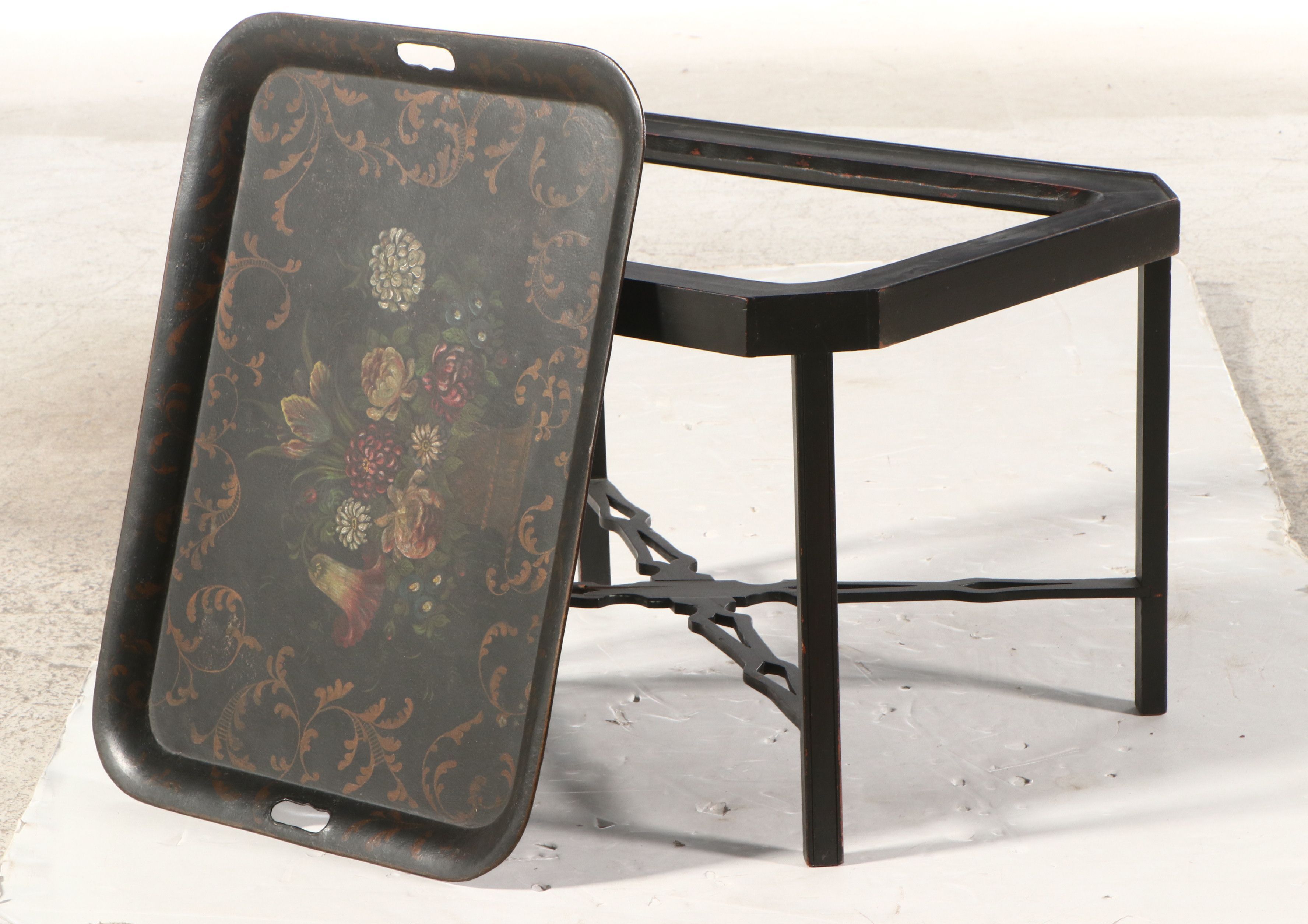 Painted Butler's Tray Table