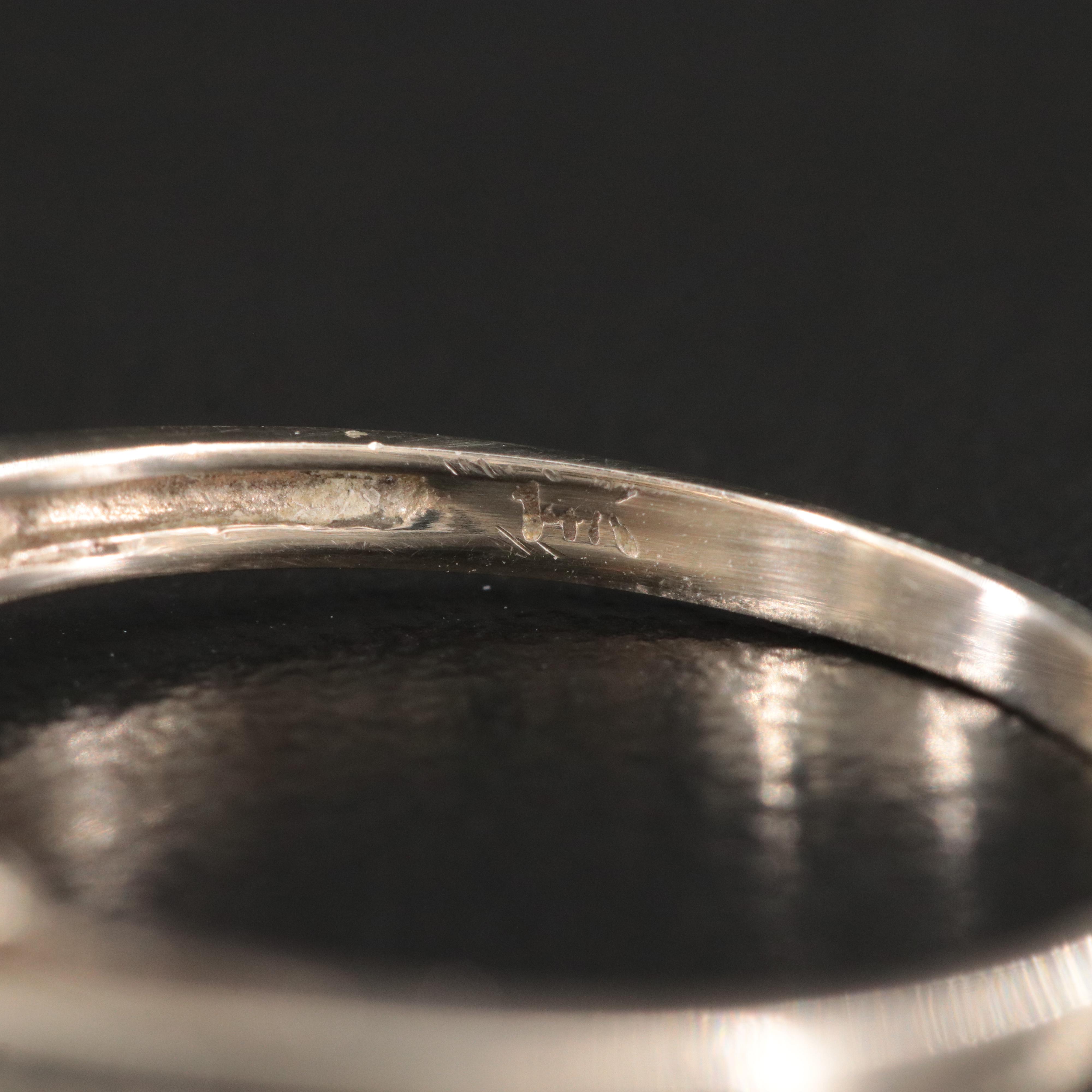 14K Pearl and Diamond Ring