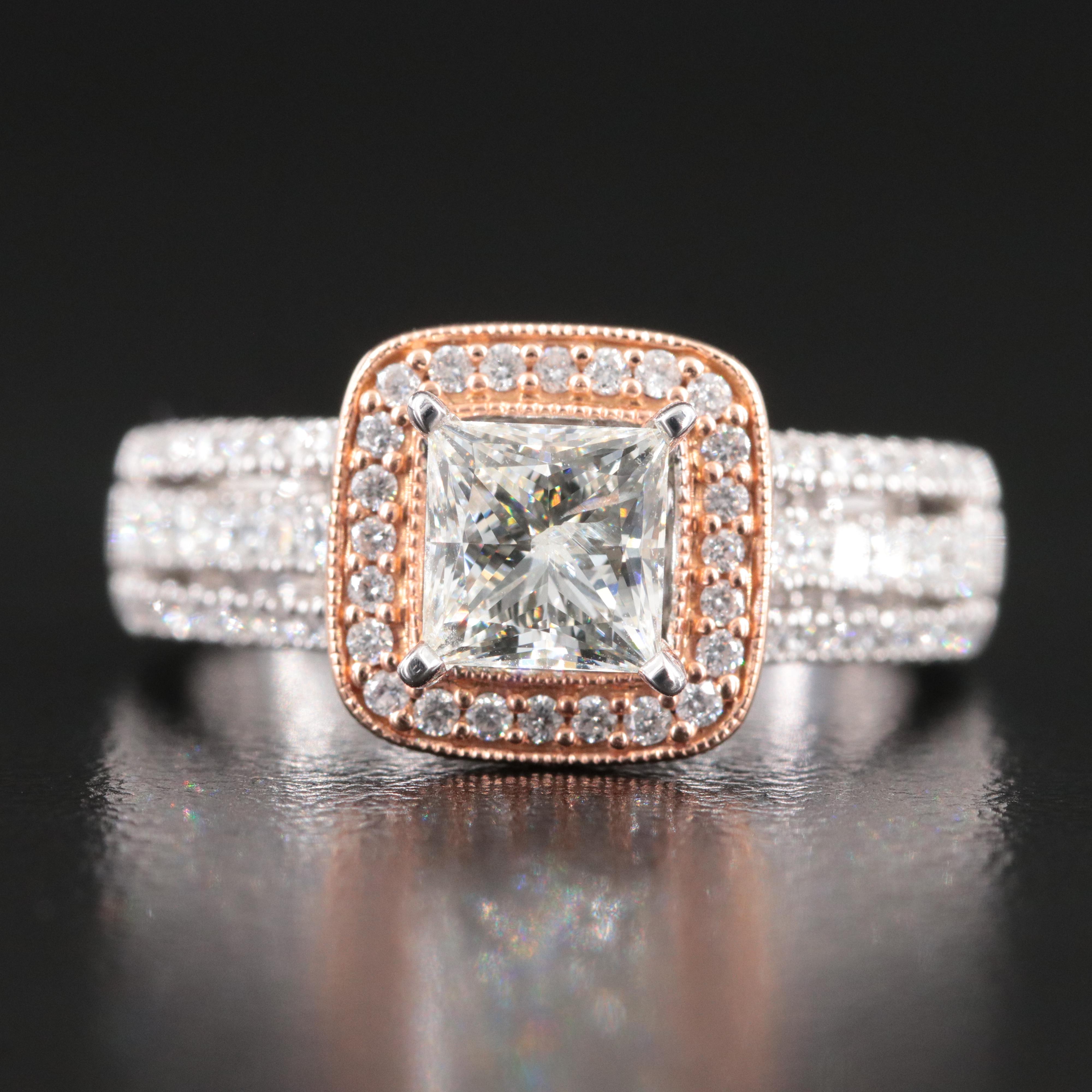 14K 1.66 CTW Diamond Ring