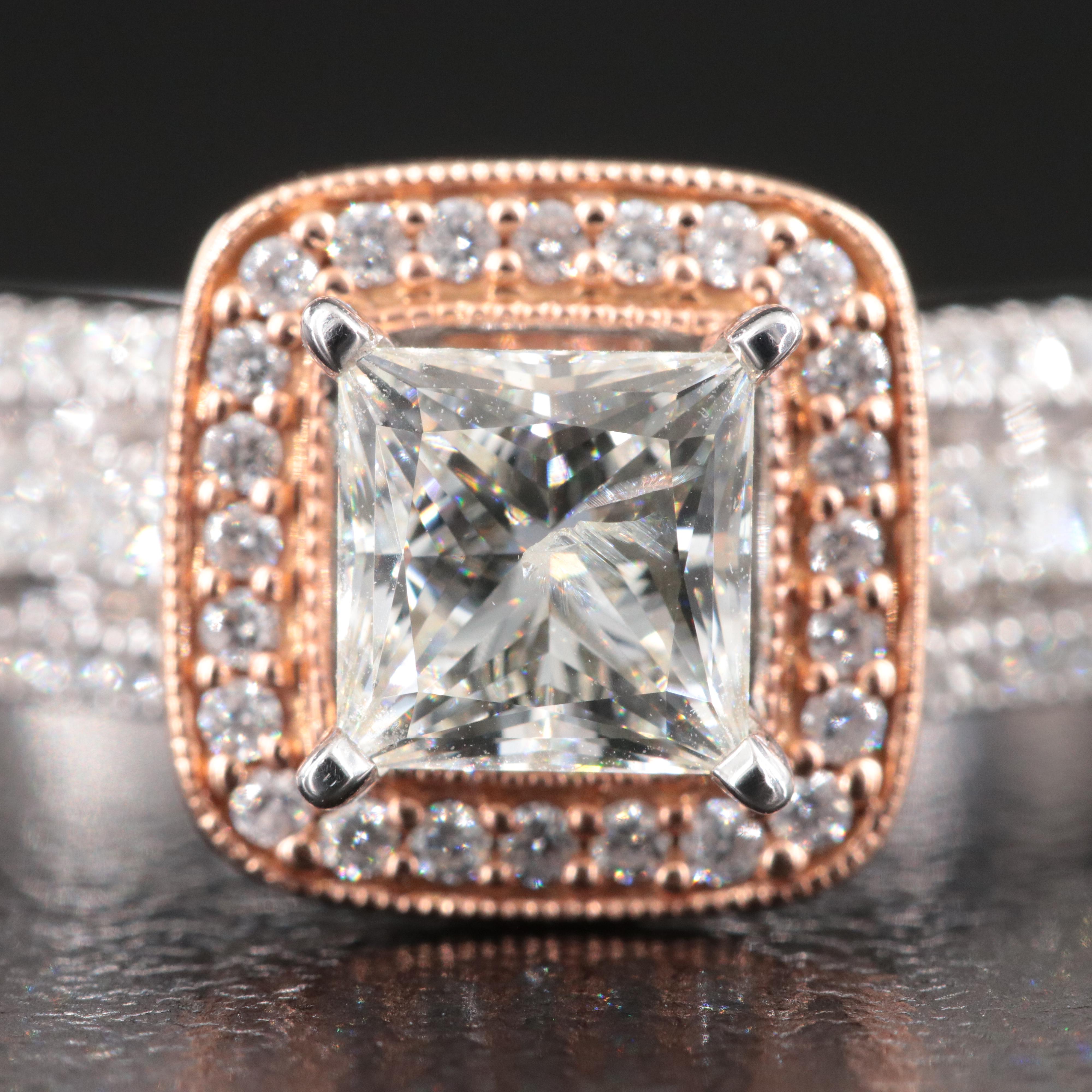 14K 1.66 CTW Diamond Ring