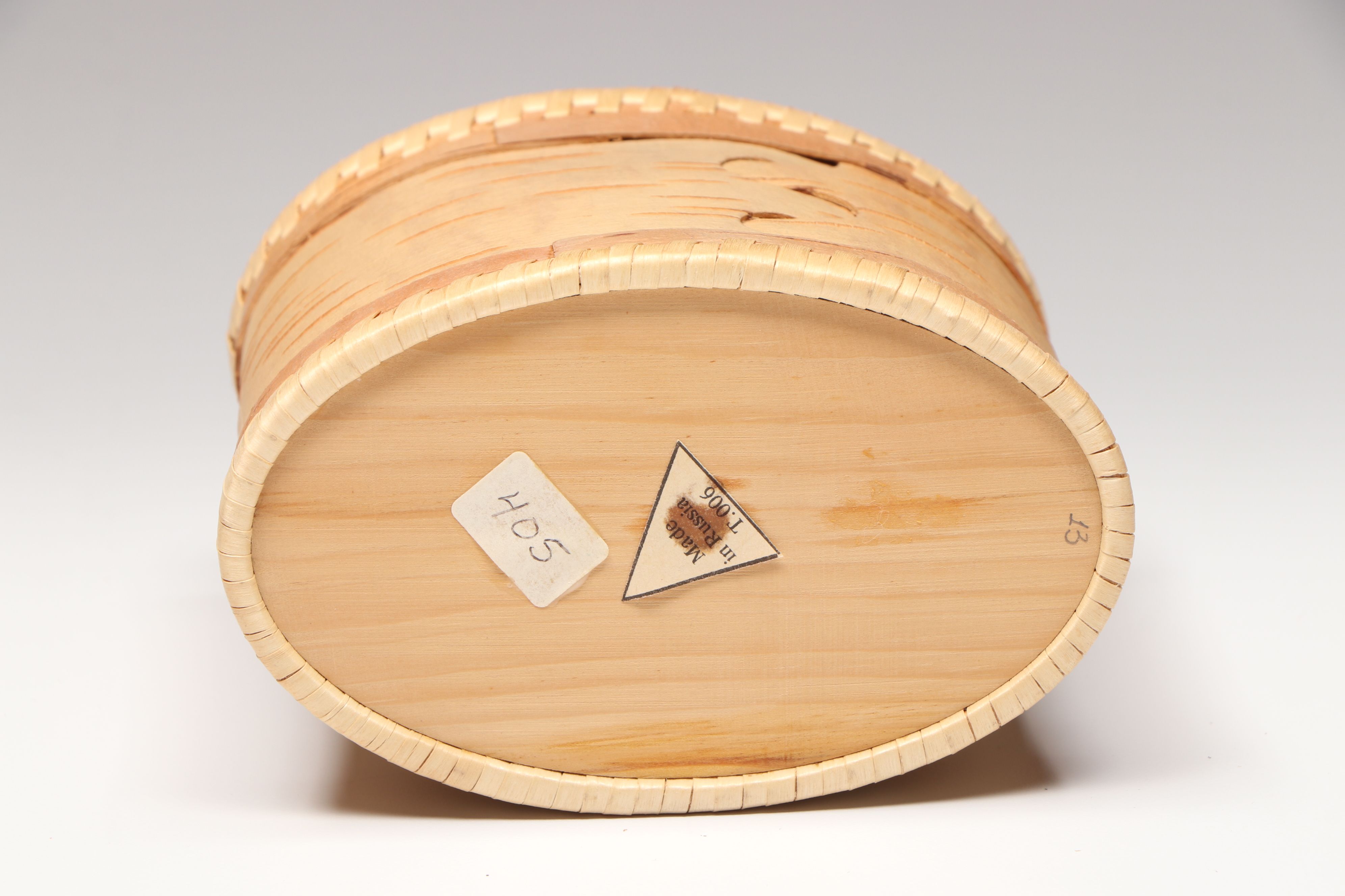 SIberian Buryat Birch and Cedar Bark Containers