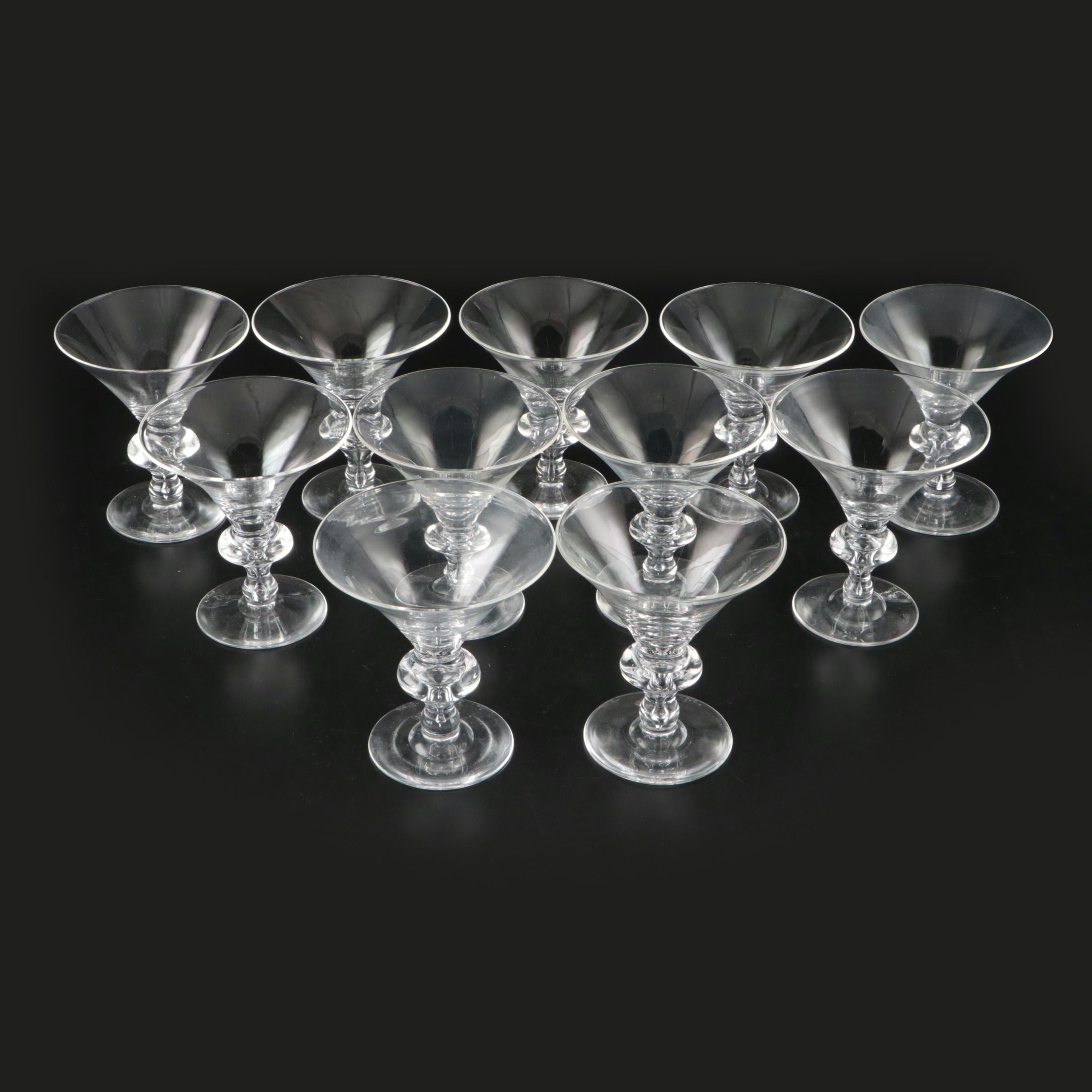 Steuben Art Glass Champagne Coupes or Sherbets