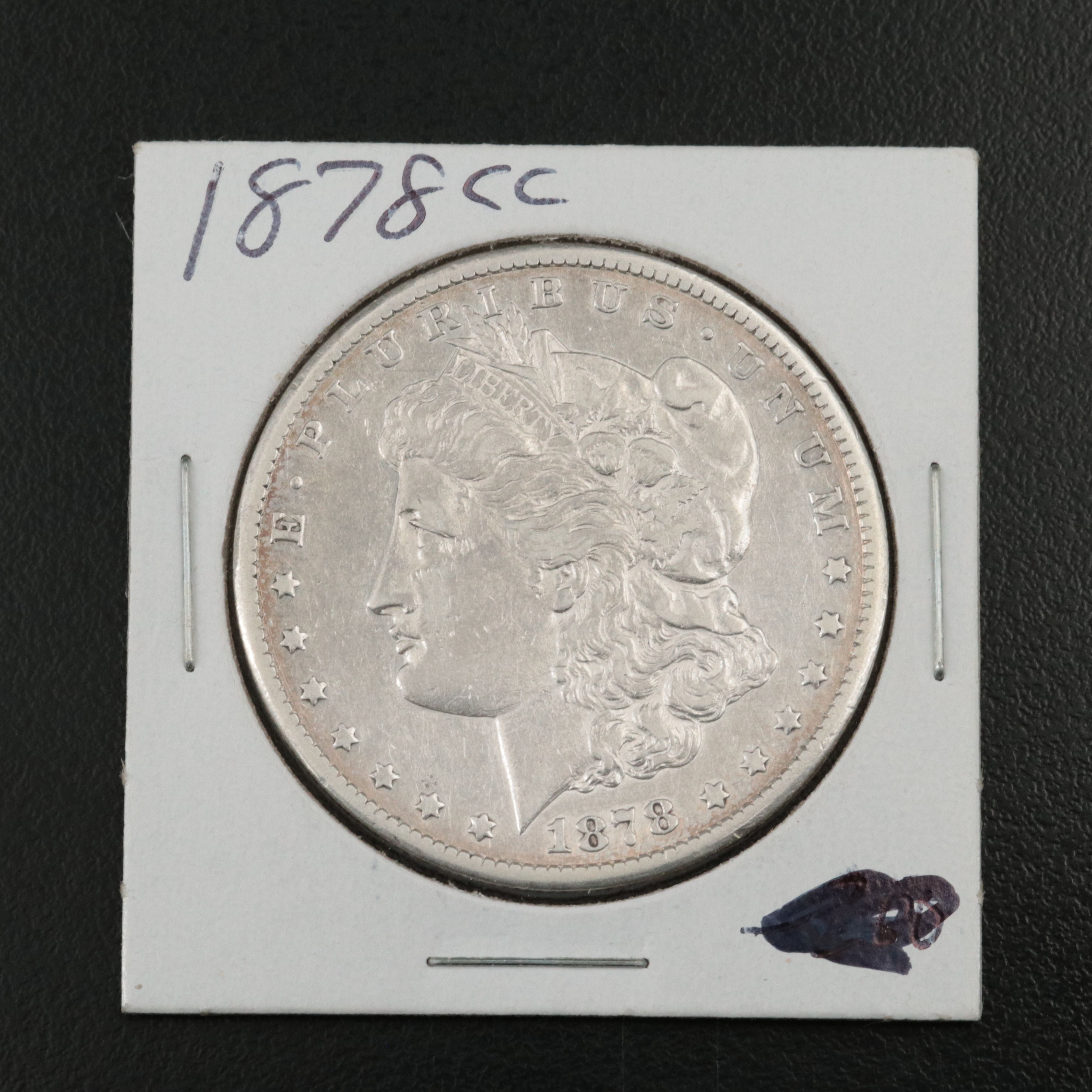 1878-CC Morgan Silver Dollar