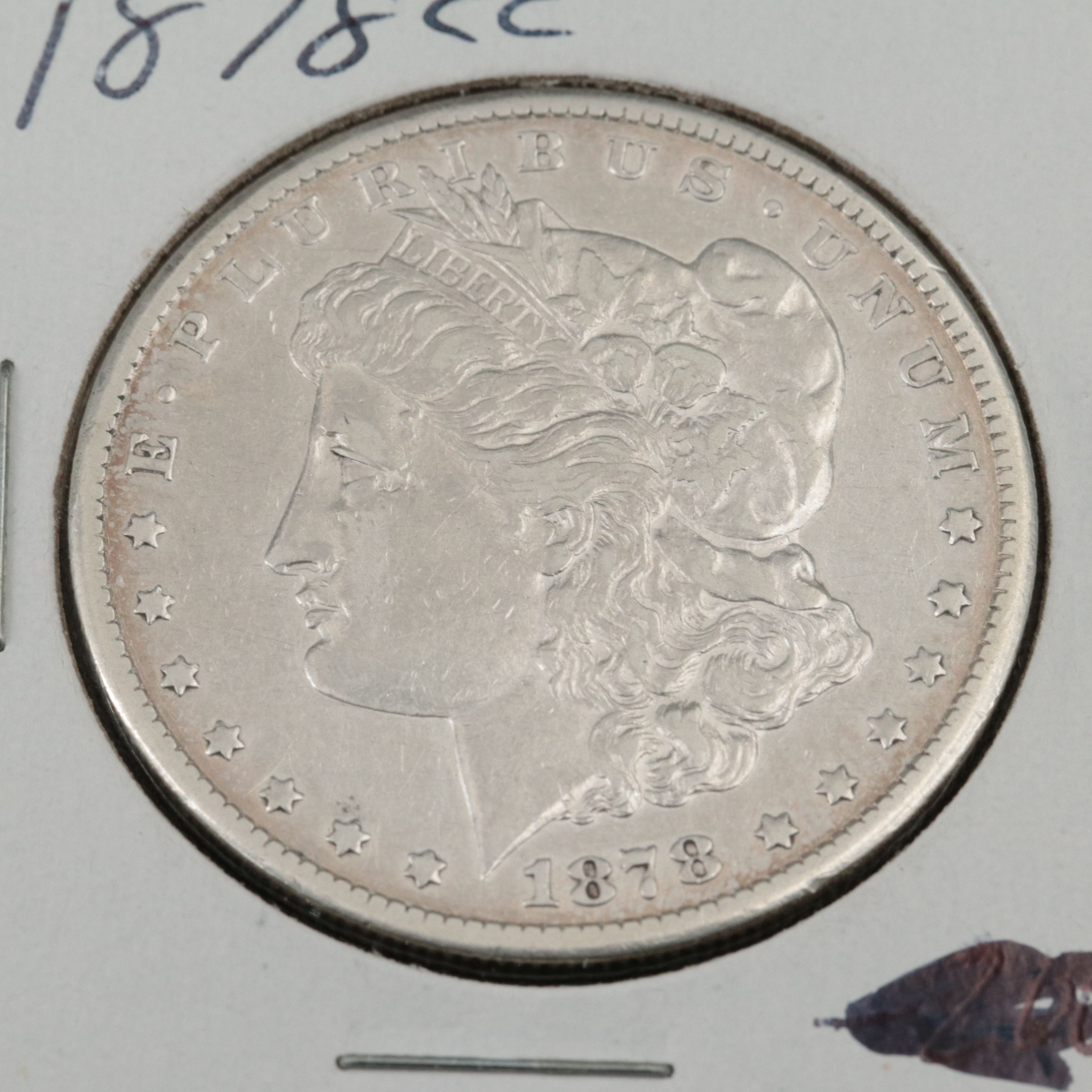 1878-CC Morgan Silver Dollar