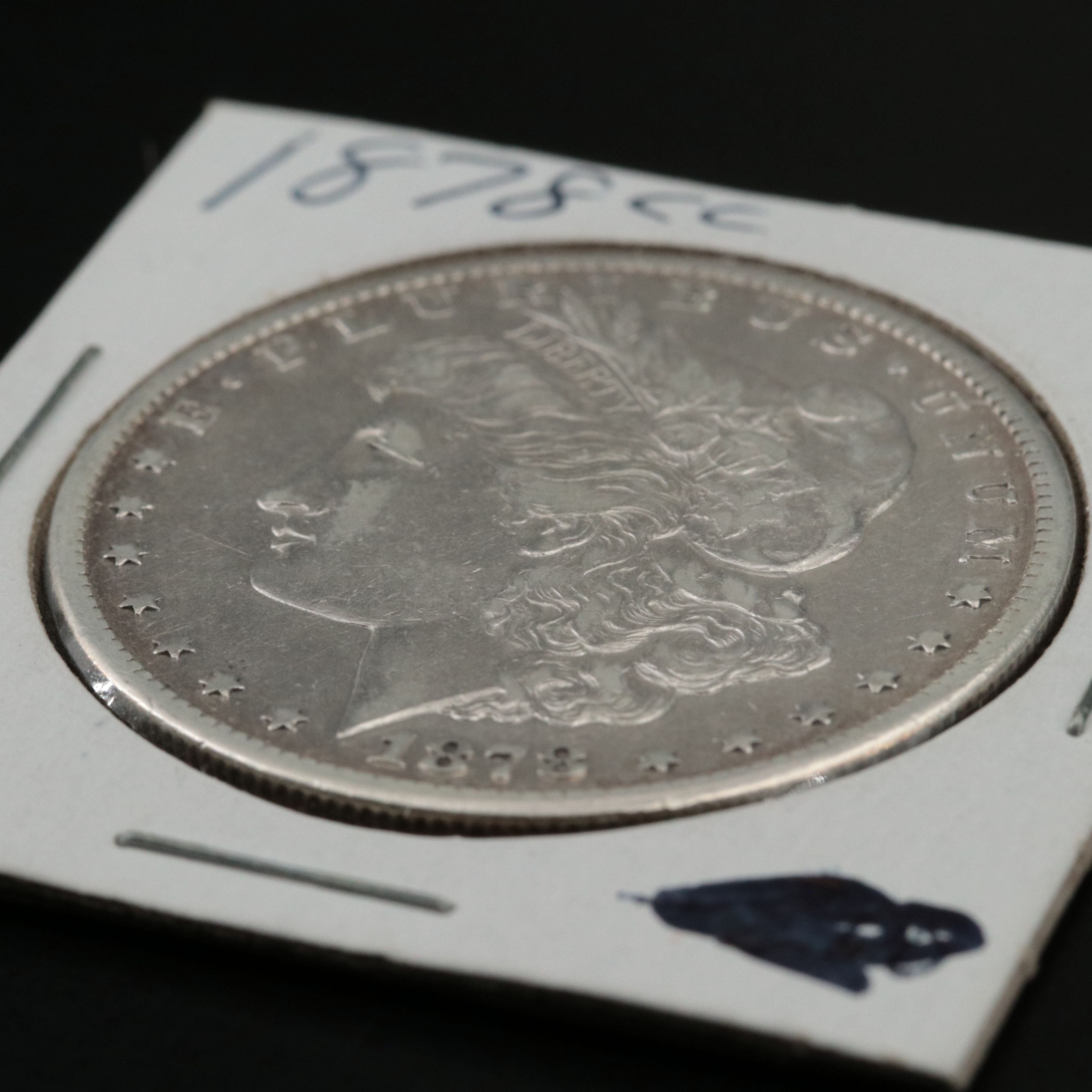 1878-CC Morgan Silver Dollar