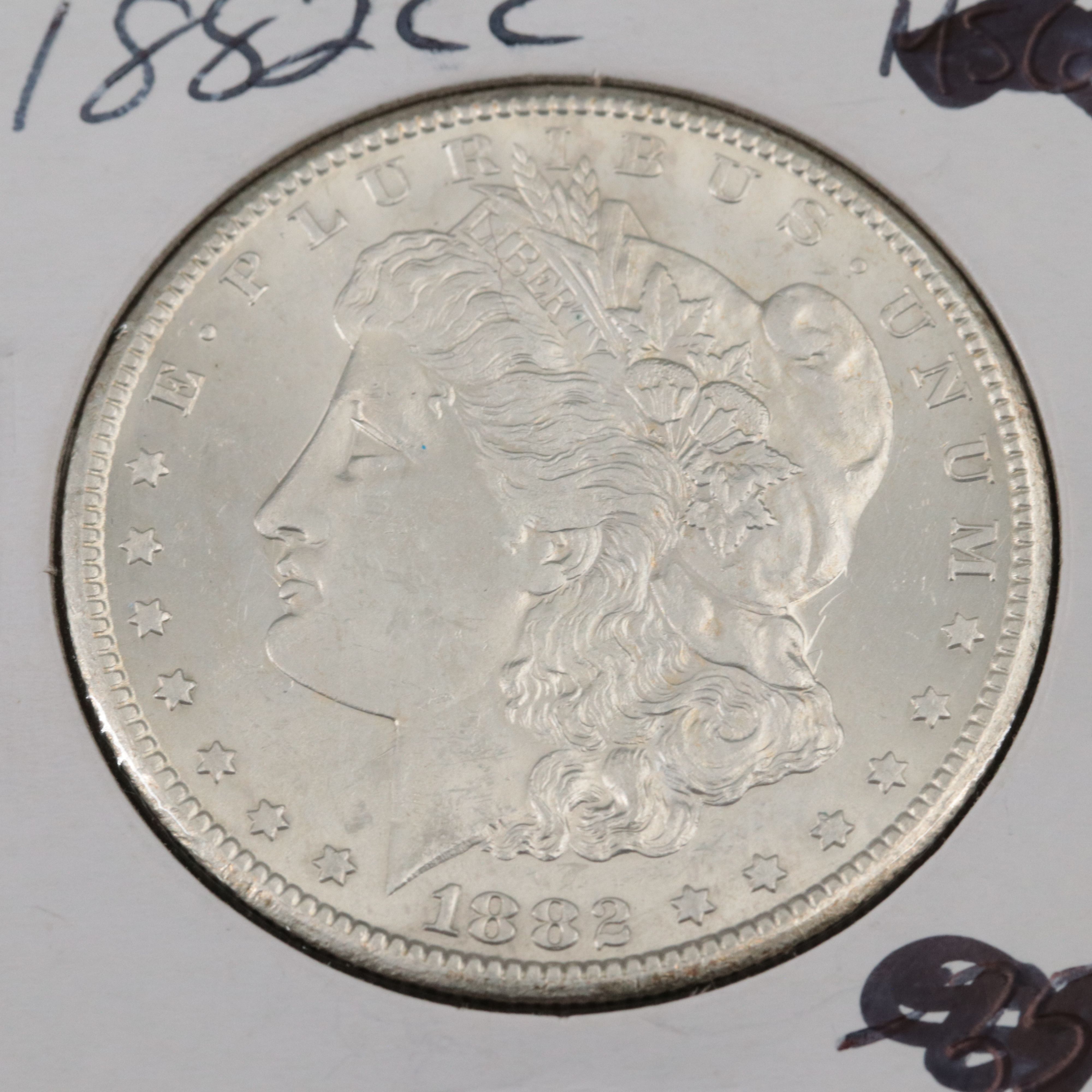 1882-CC Morgan Silver Dollar