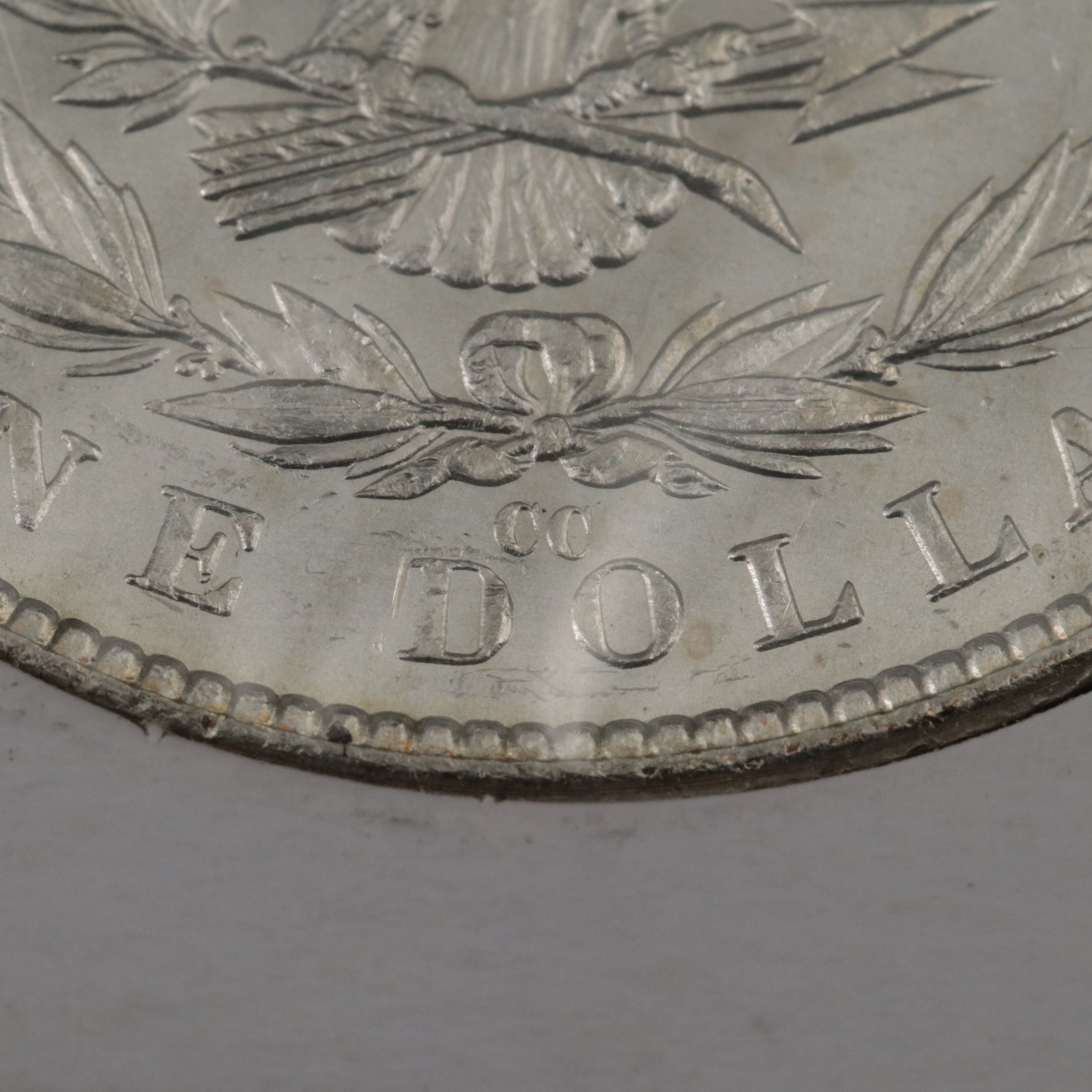 1882-CC Morgan Silver Dollar